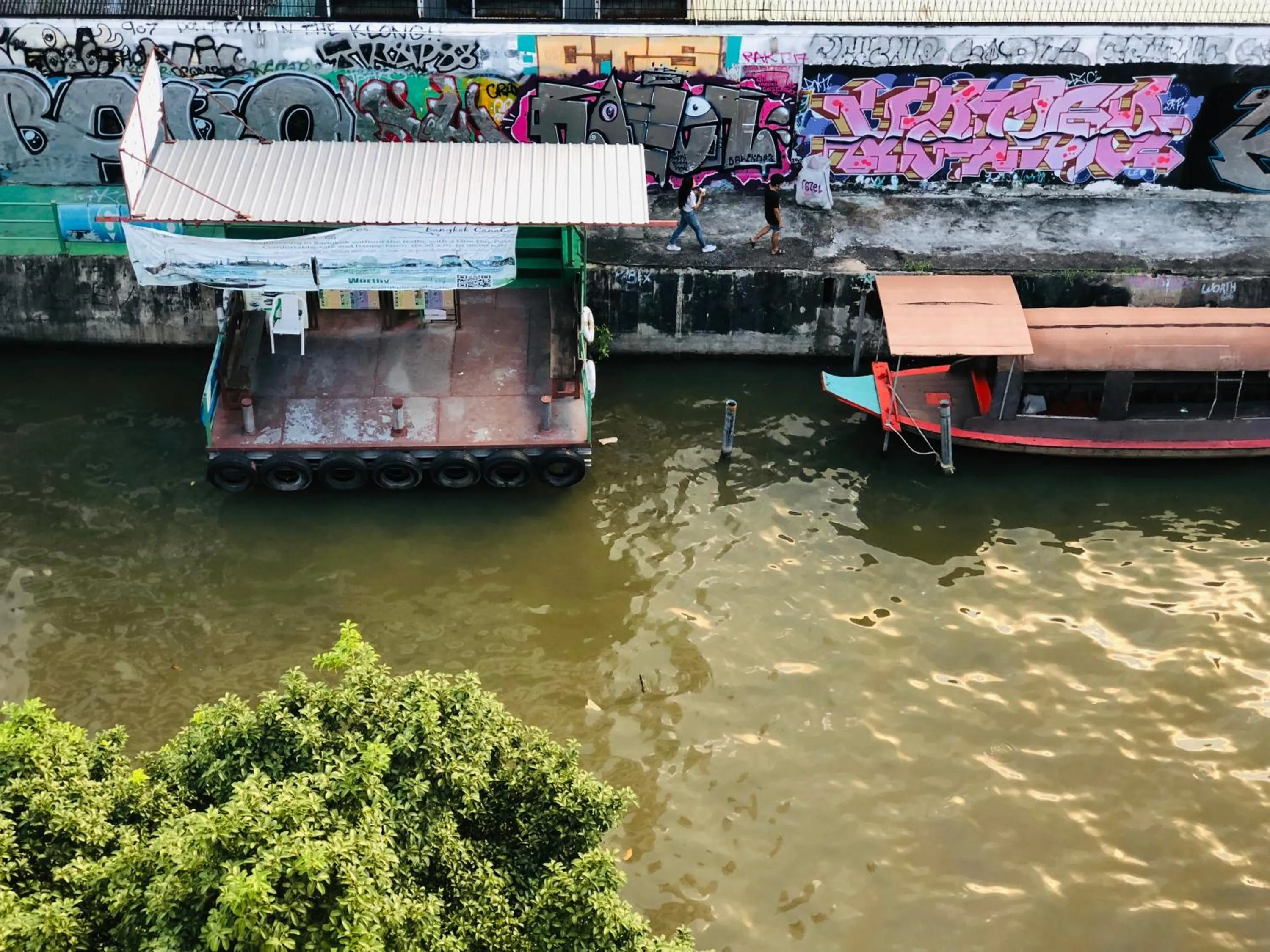 River view in Mam's House Khaosan