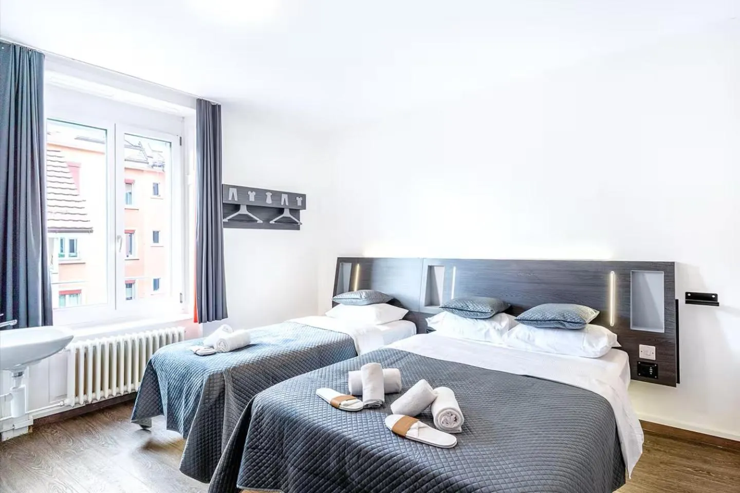 Photo of the whole room, Bed in Delta City Hotels - Self check-in