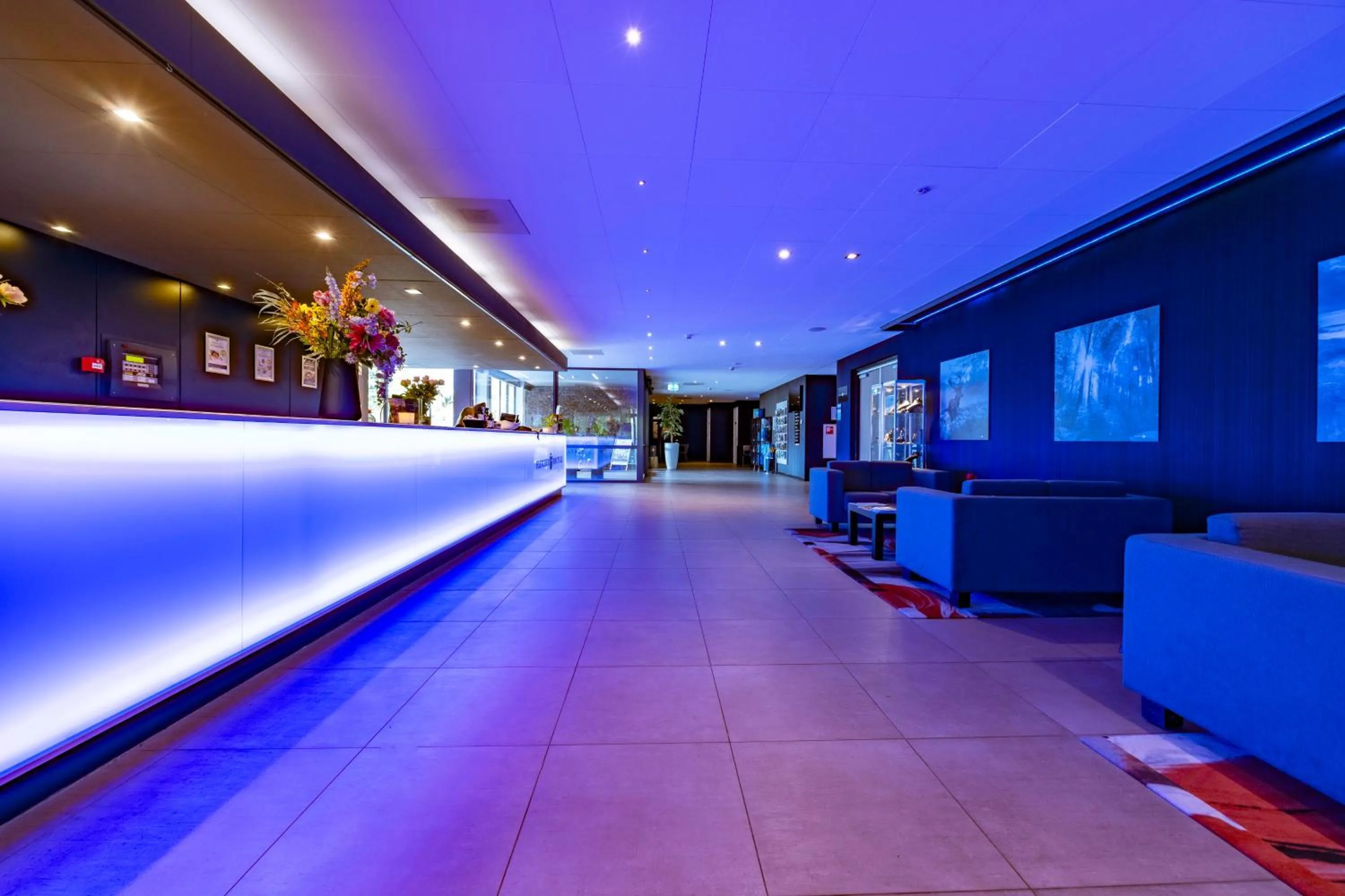 Lobby or reception in Fletcher Hotel-Restaurant Teugel Uden-Veghel