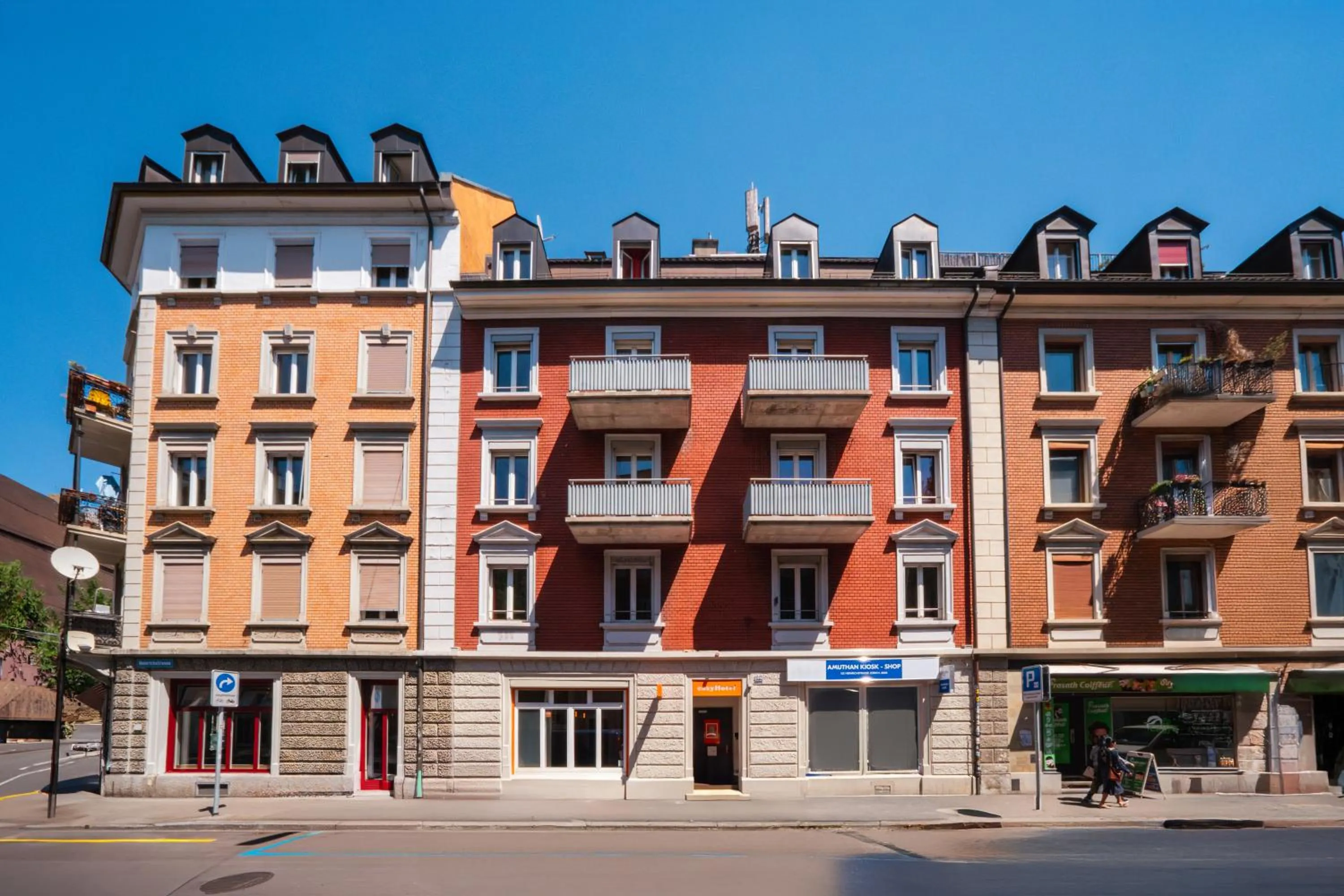 Property building in easyHotel Zürich City Limmatplatz