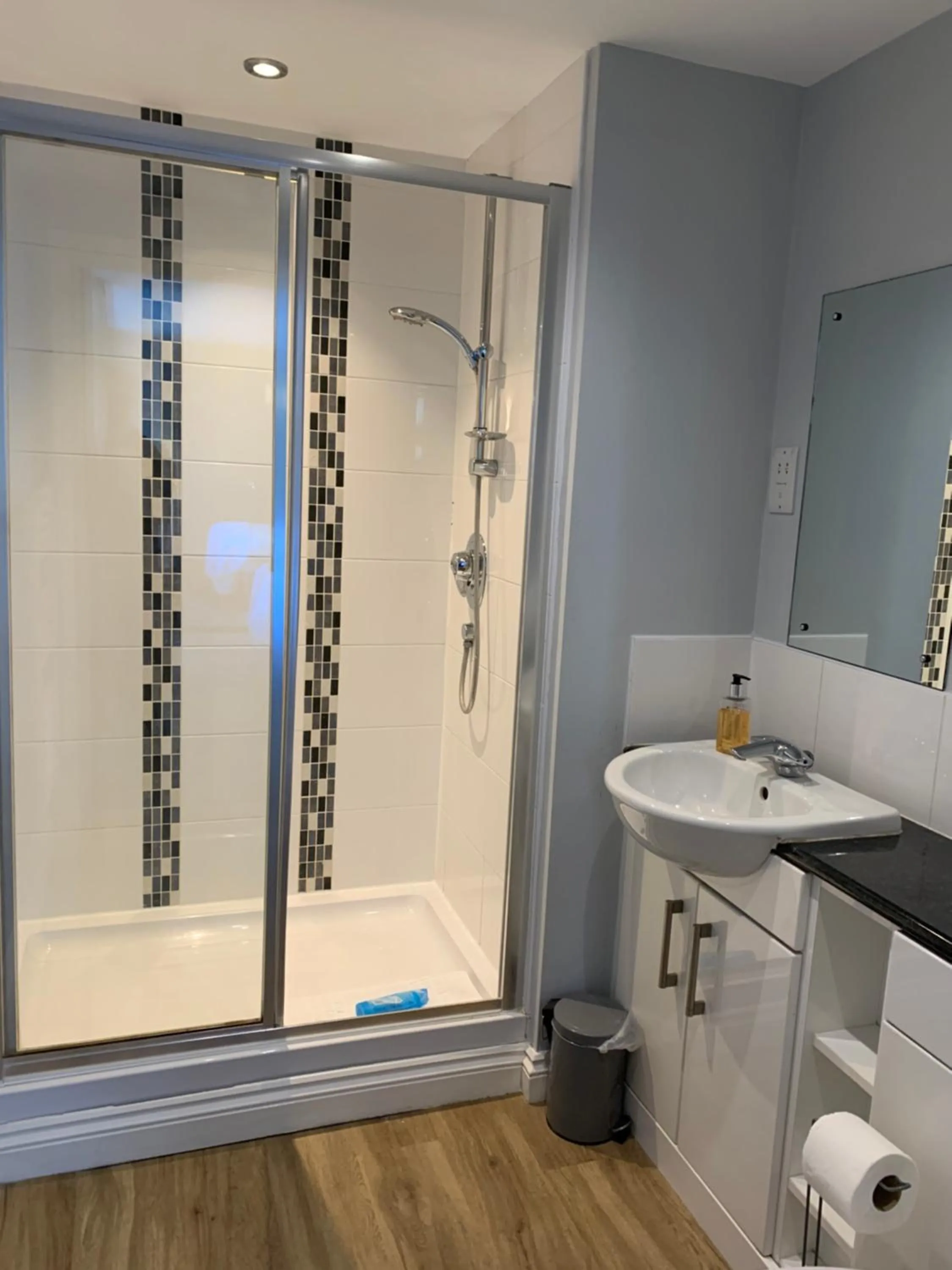 Bathroom in Belgrade Plaza Serviced Apartments