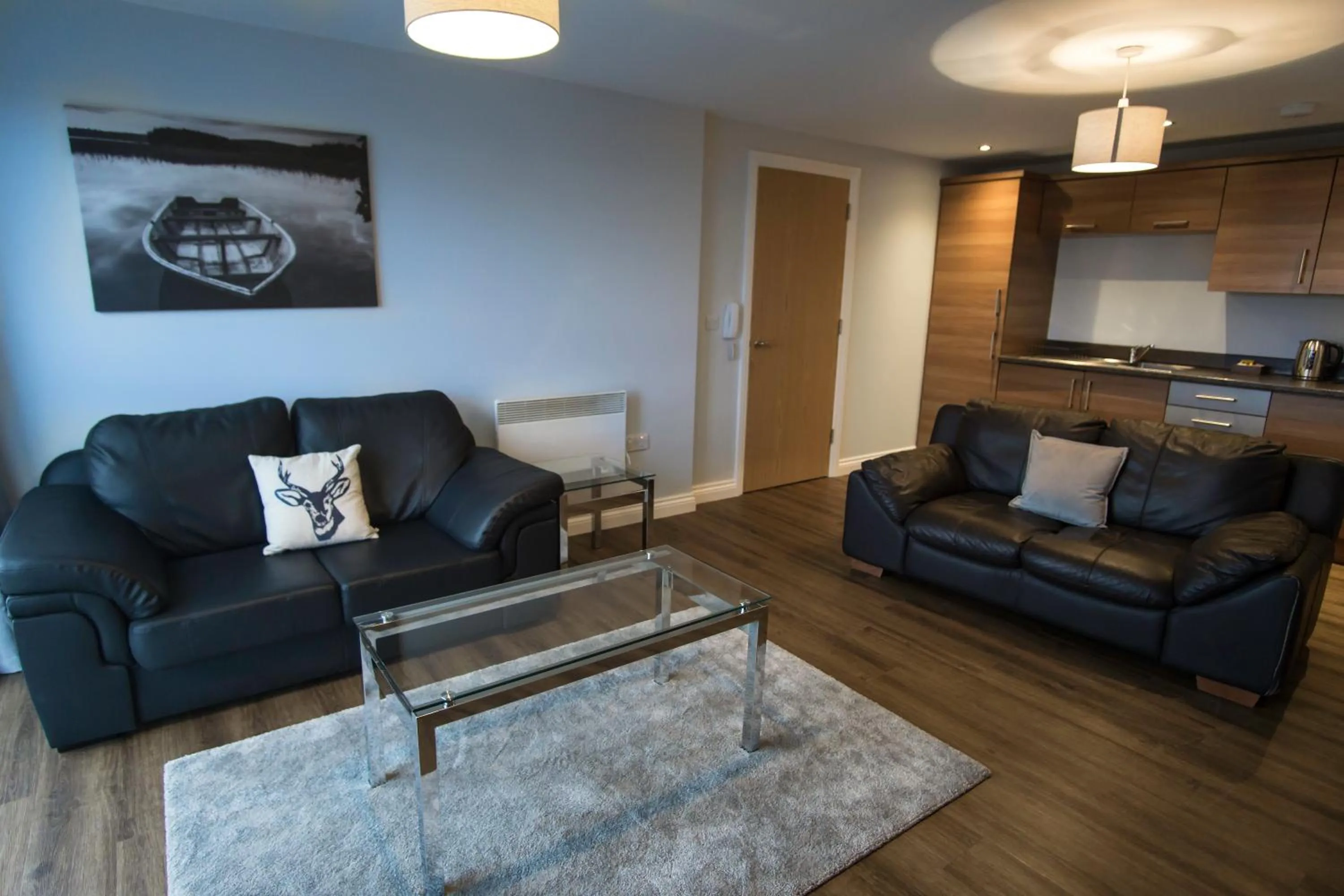 Living room in Belgrade Plaza Serviced Apartments