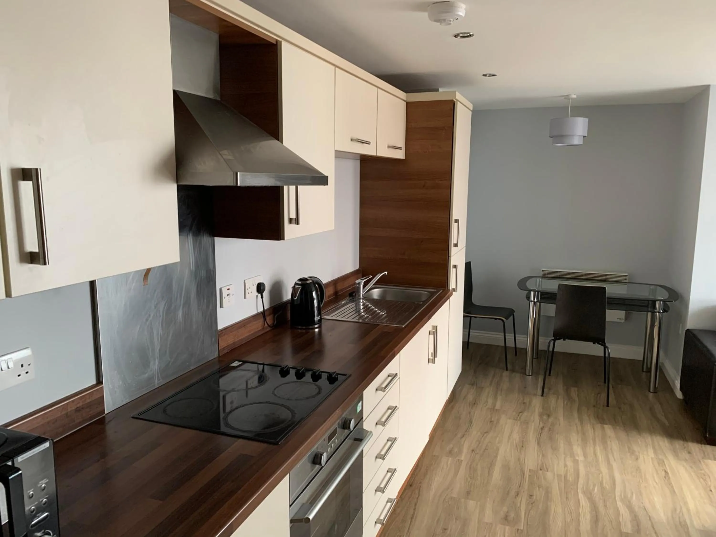 Kitchen or kitchenette in Belgrade Plaza Serviced Apartments