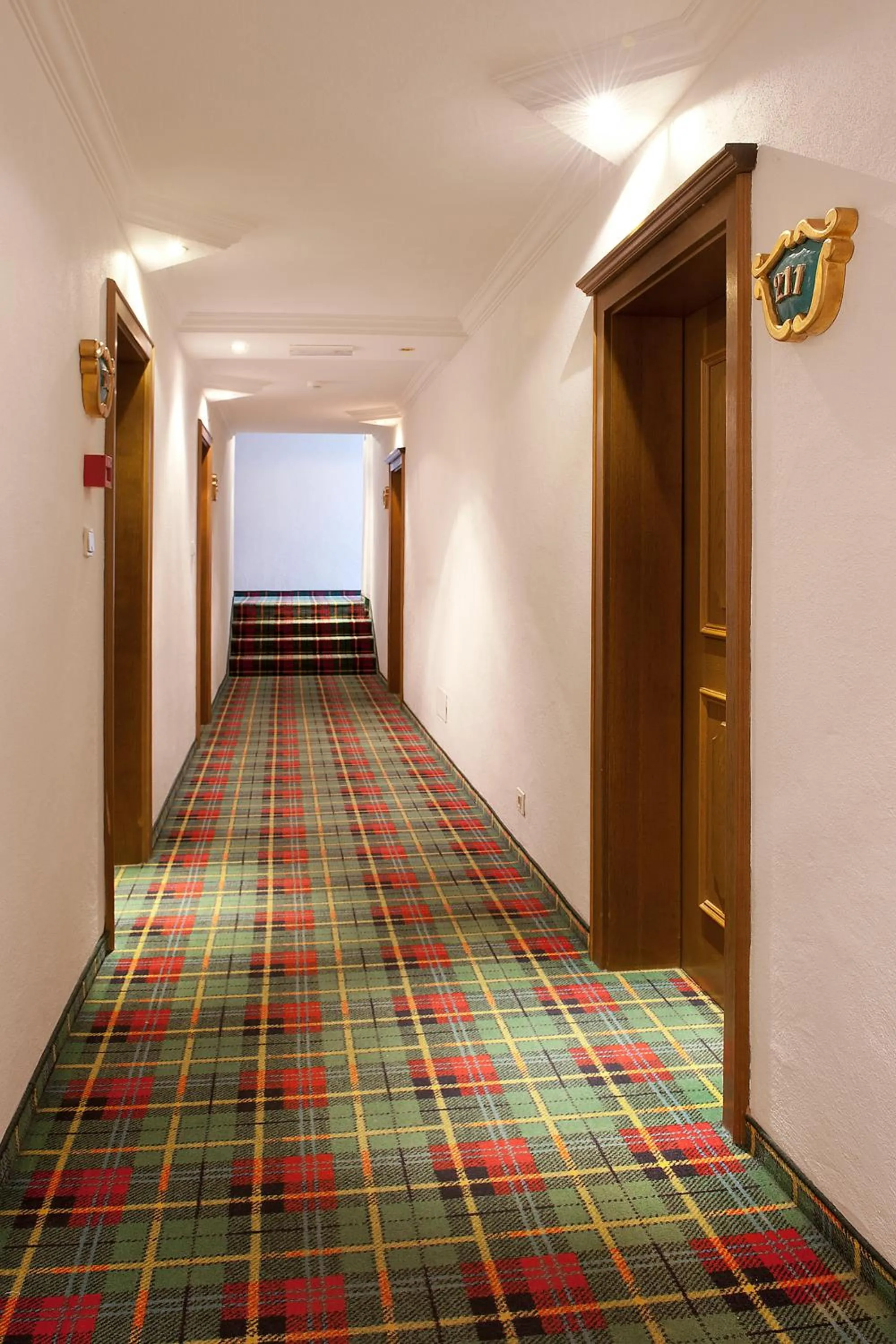 Decorative detail in Hotel Italia