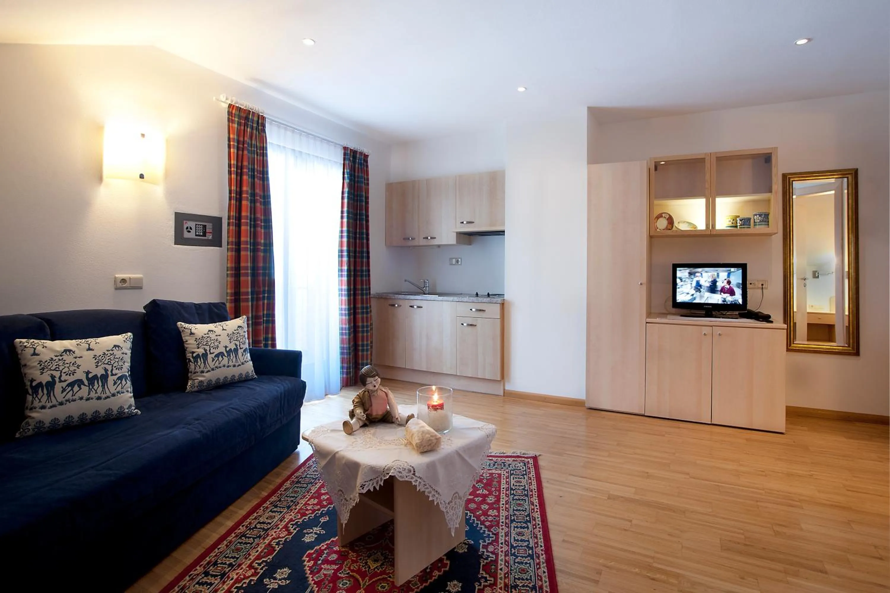 Seating area in Hotel Italia