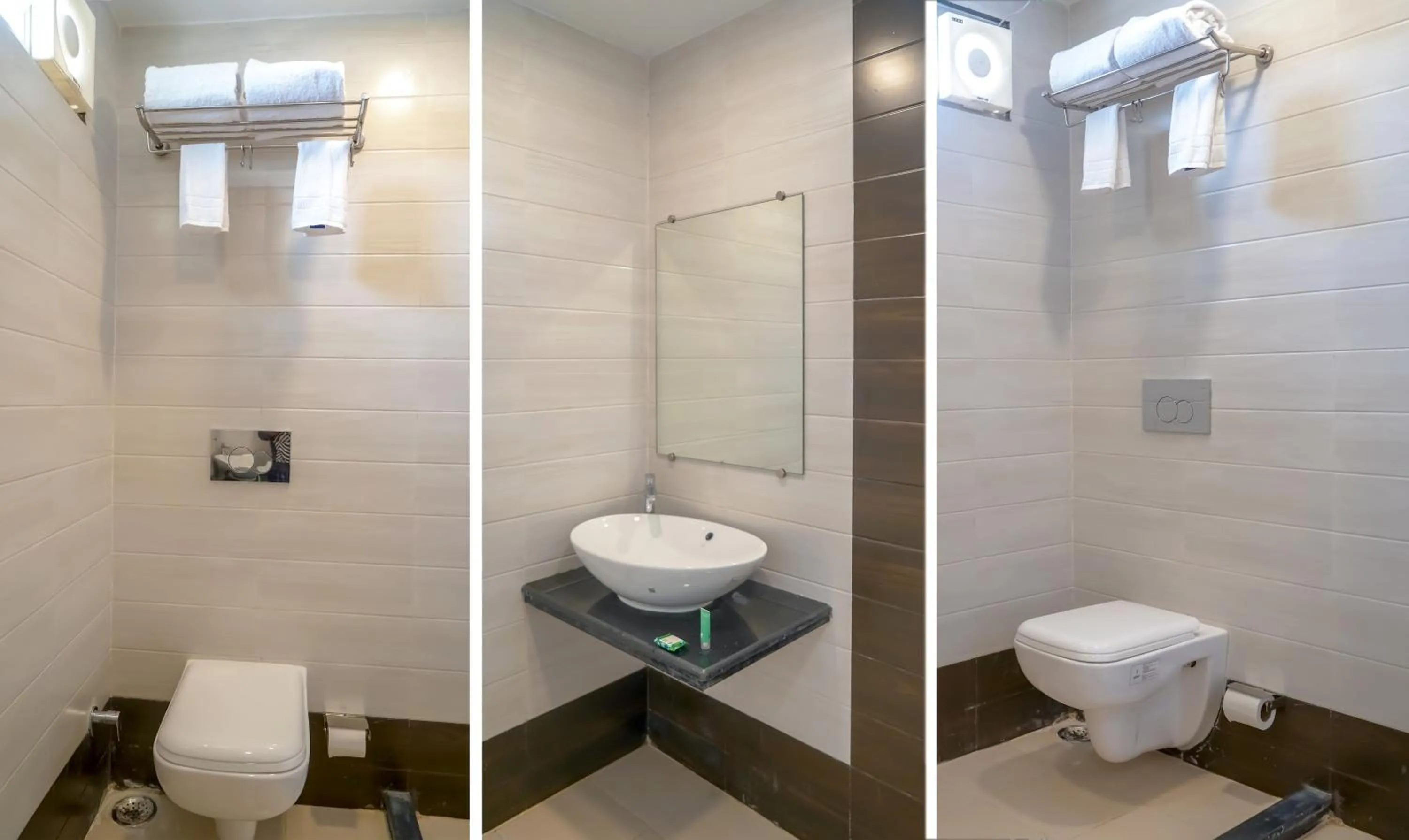 Toilet in Treebo Oasis, Laxmisagar