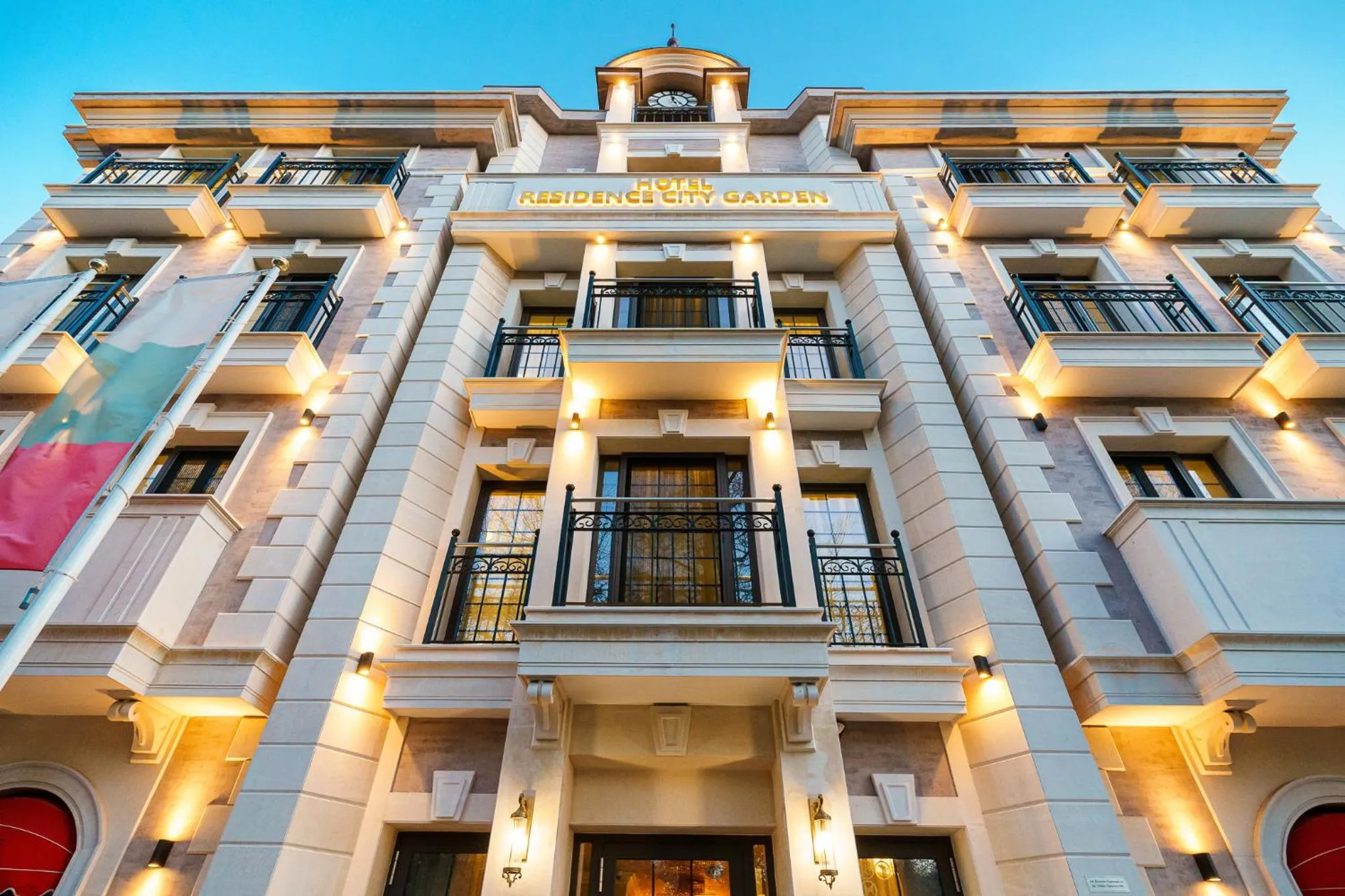 Property building in Residence City Garden - Certificate of Excellence Top 10 BEST Five-Stars City Hotels for 2024 awarded by HTIF