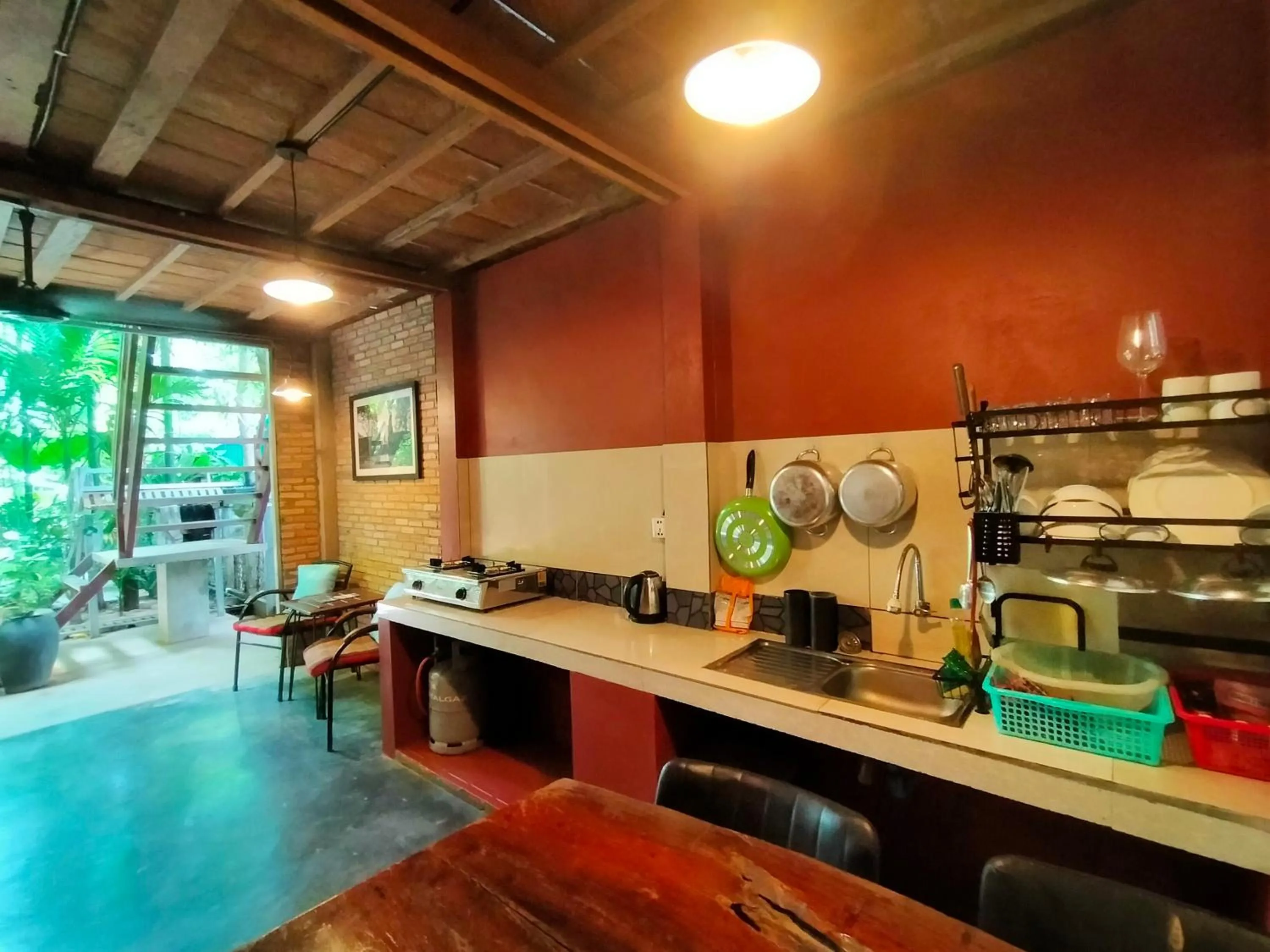 Kitchen or kitchenette in Green Stay Village