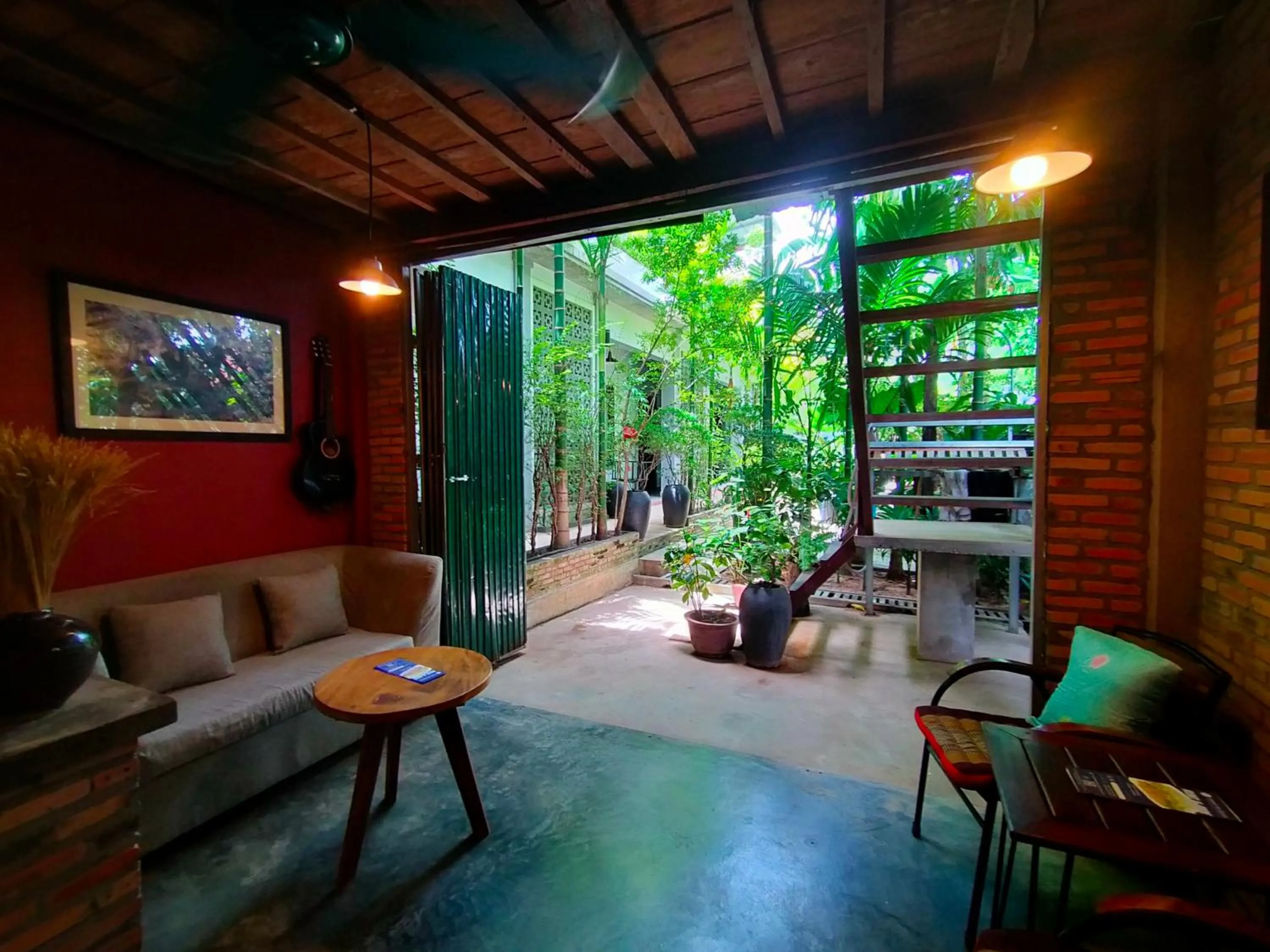 Living room in Green Stay Village