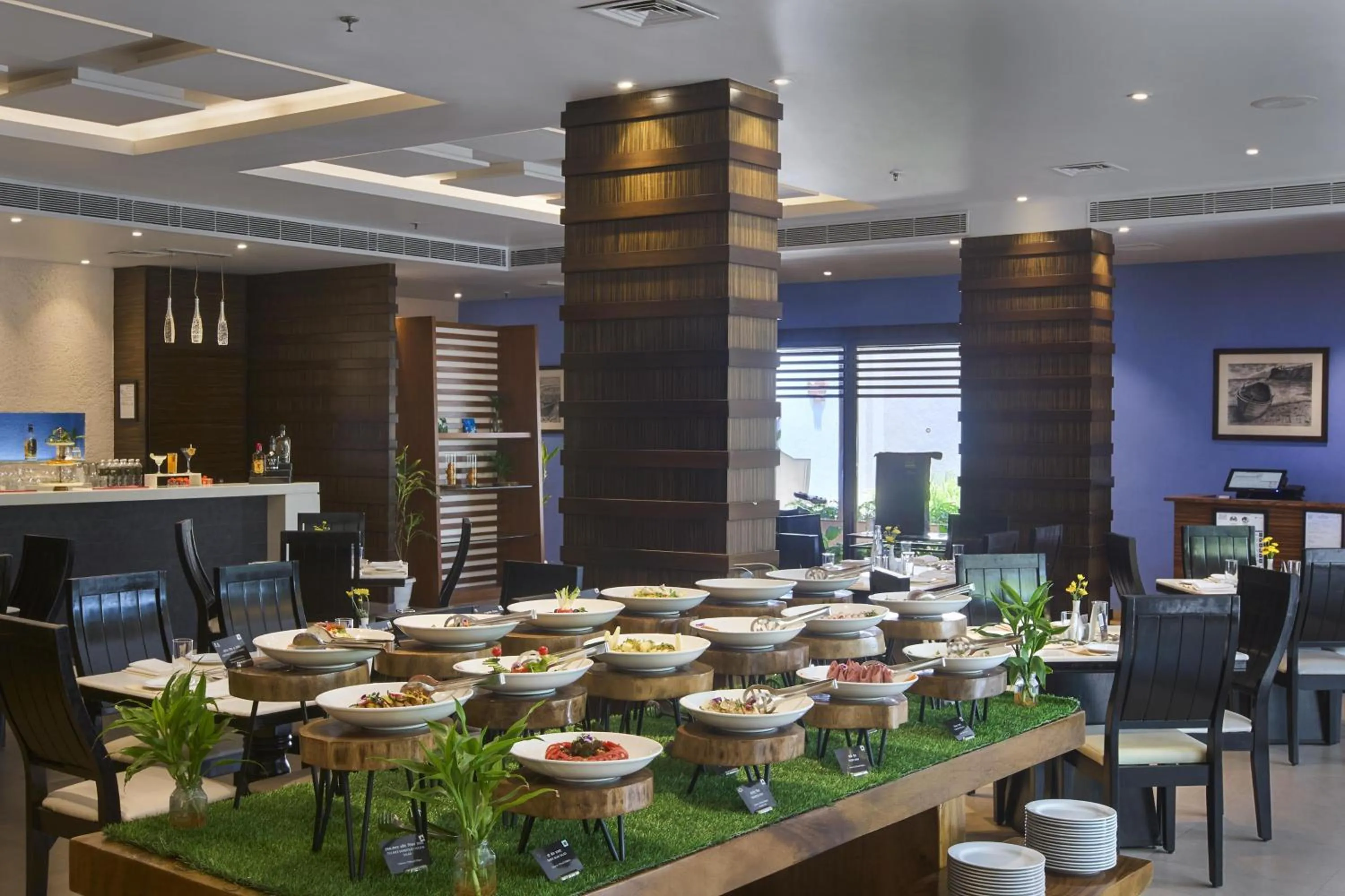 Breakfast in Radisson Blu Resort, Goa