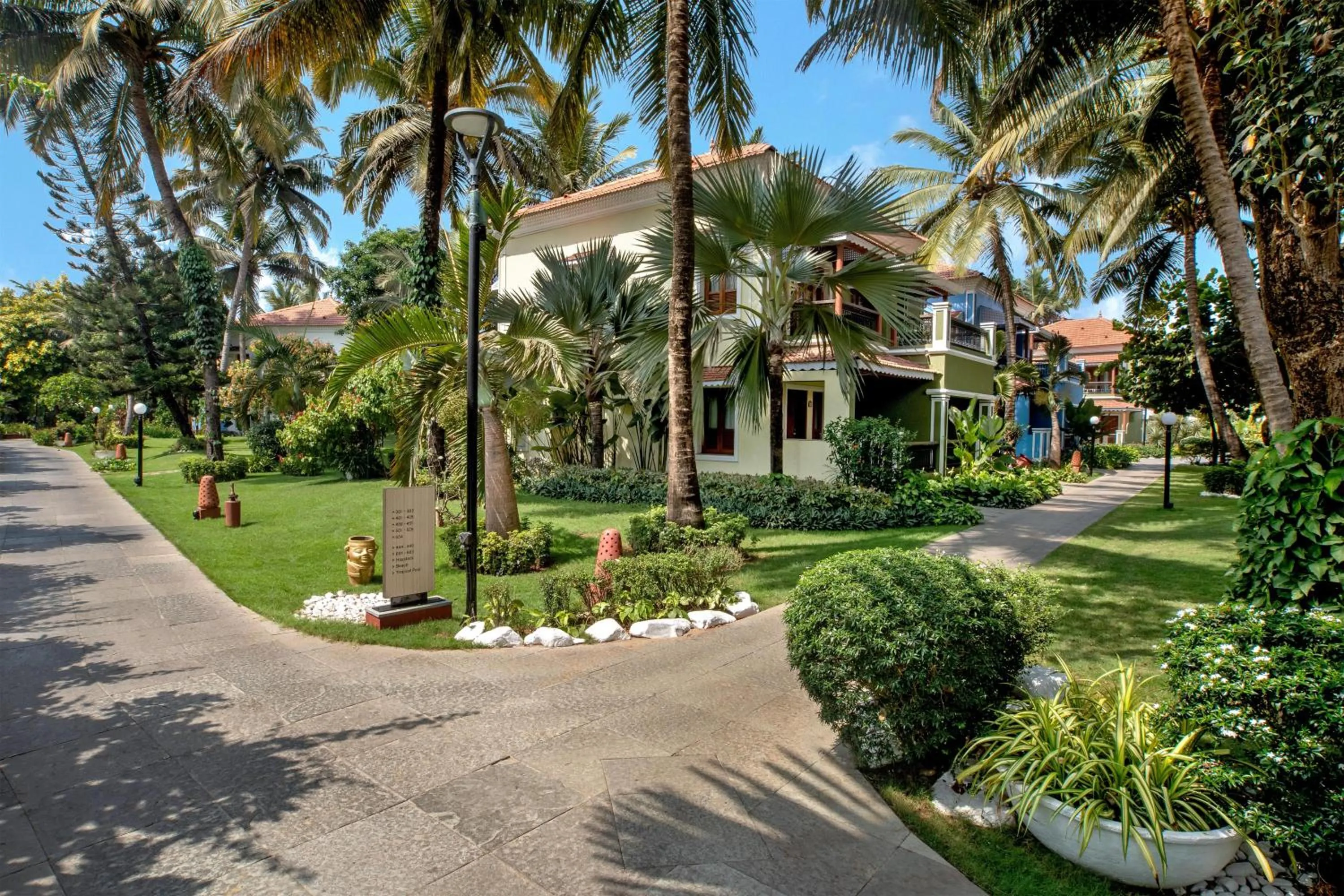 Property building in Radisson Blu Resort, Goa