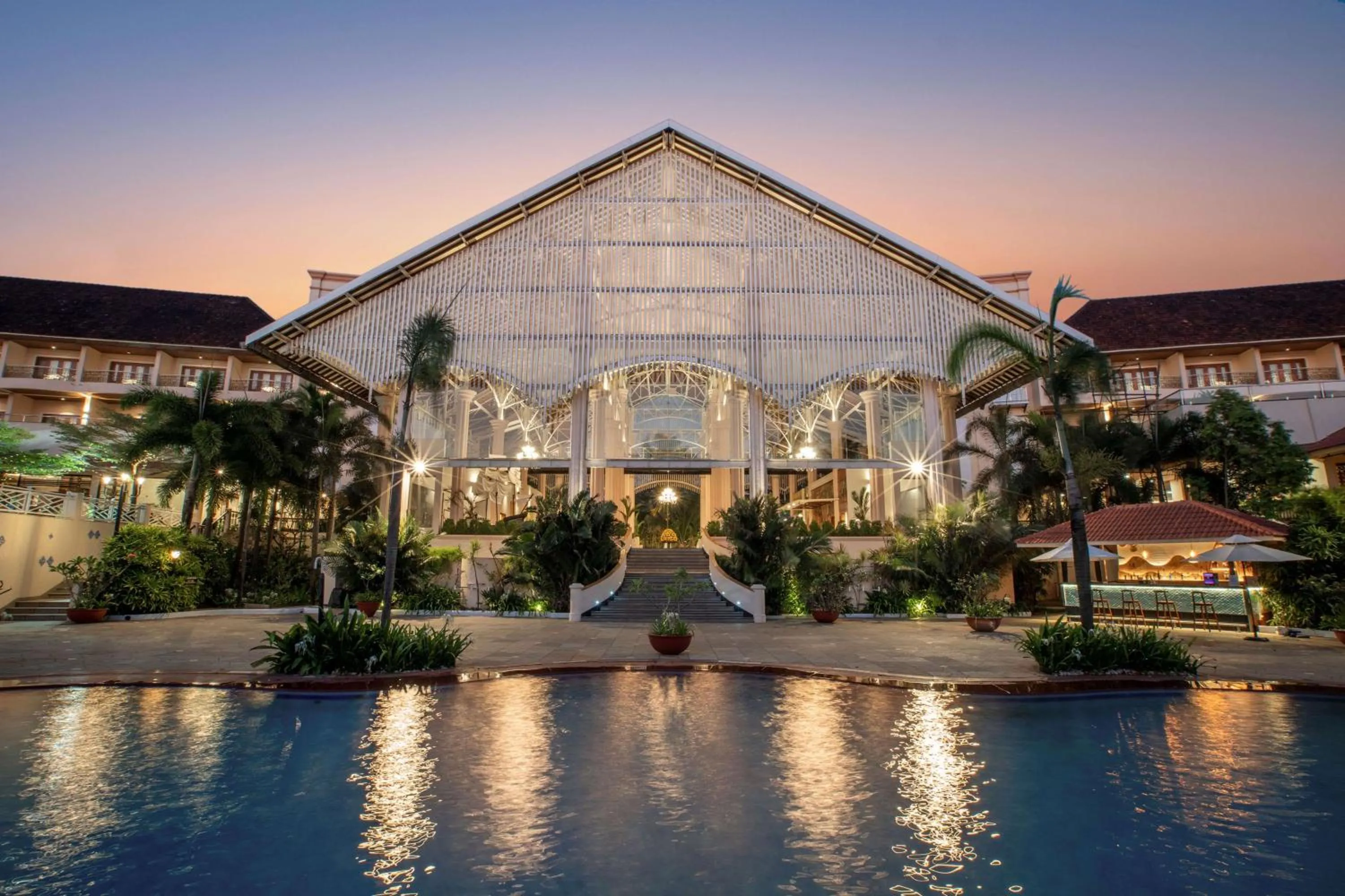 Property building in Radisson Blu Resort, Goa