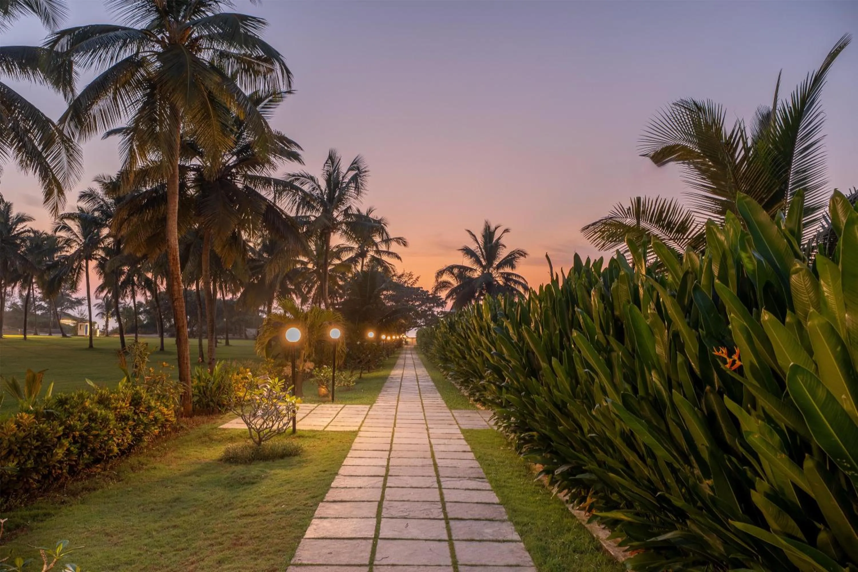 Beach in Radisson Blu Resort, Goa