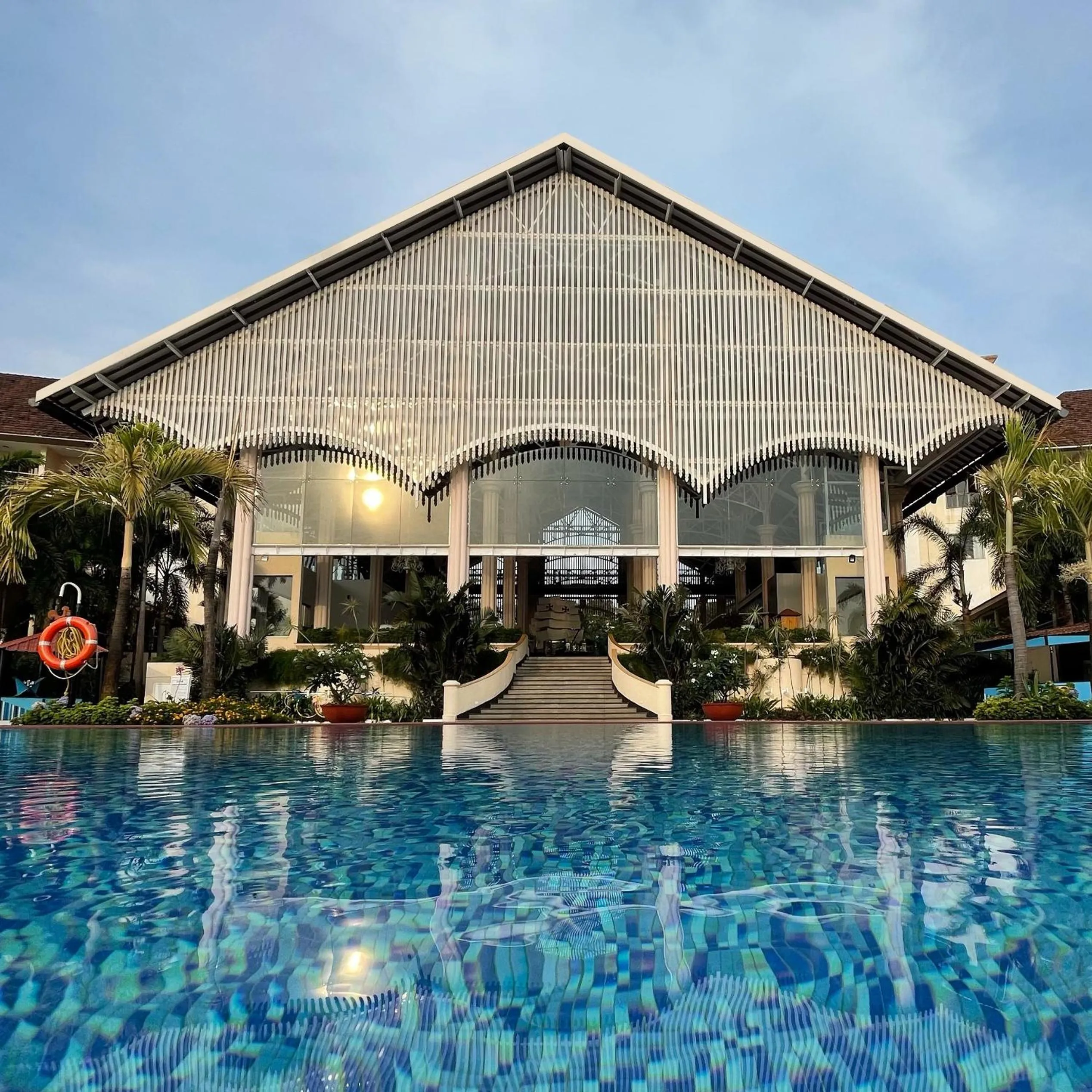 Property building in Radisson Blu Resort, Goa