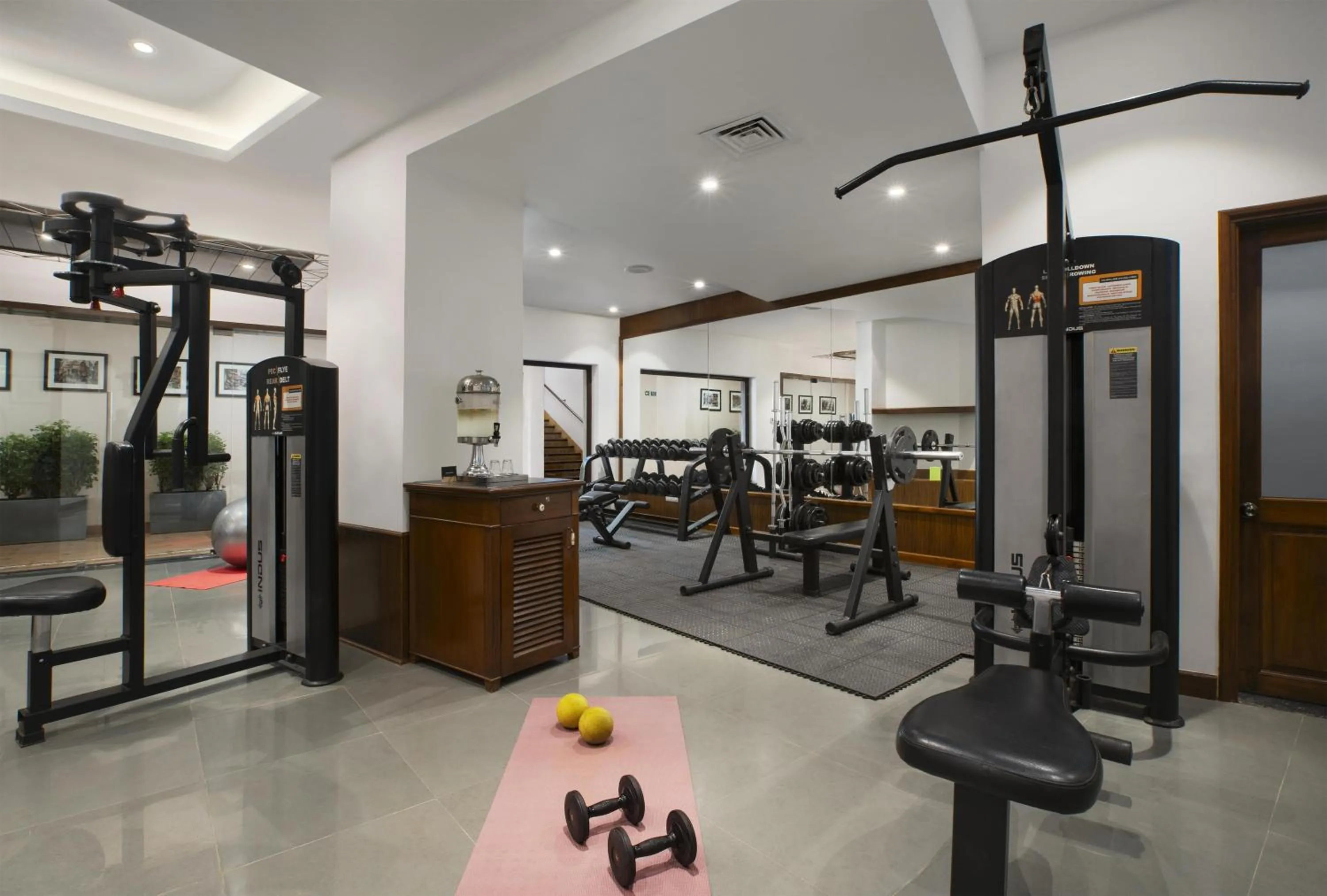 Fitness centre/facilities in Radisson Blu Resort, Goa