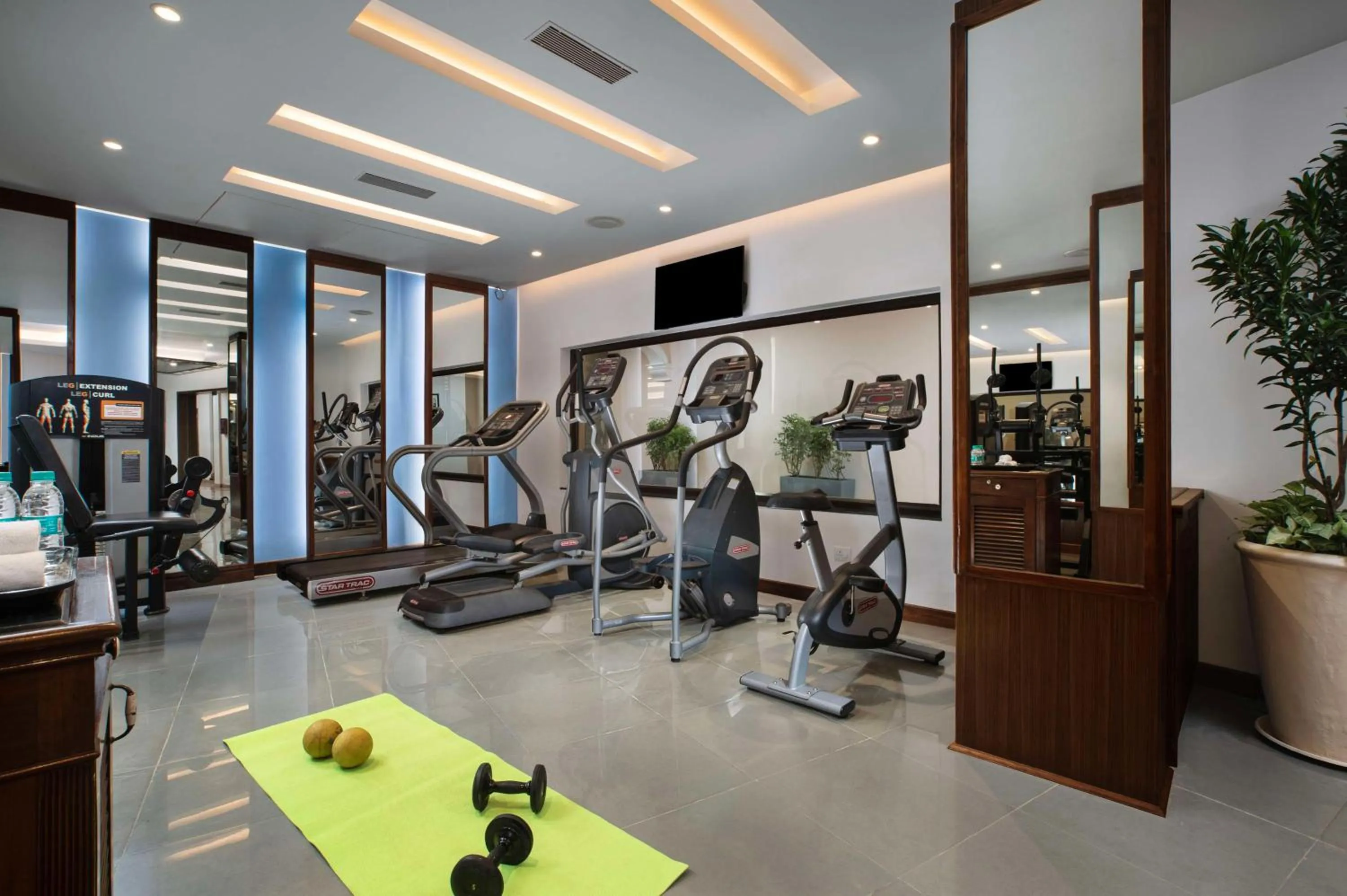 Fitness centre/facilities in Radisson Blu Resort, Goa