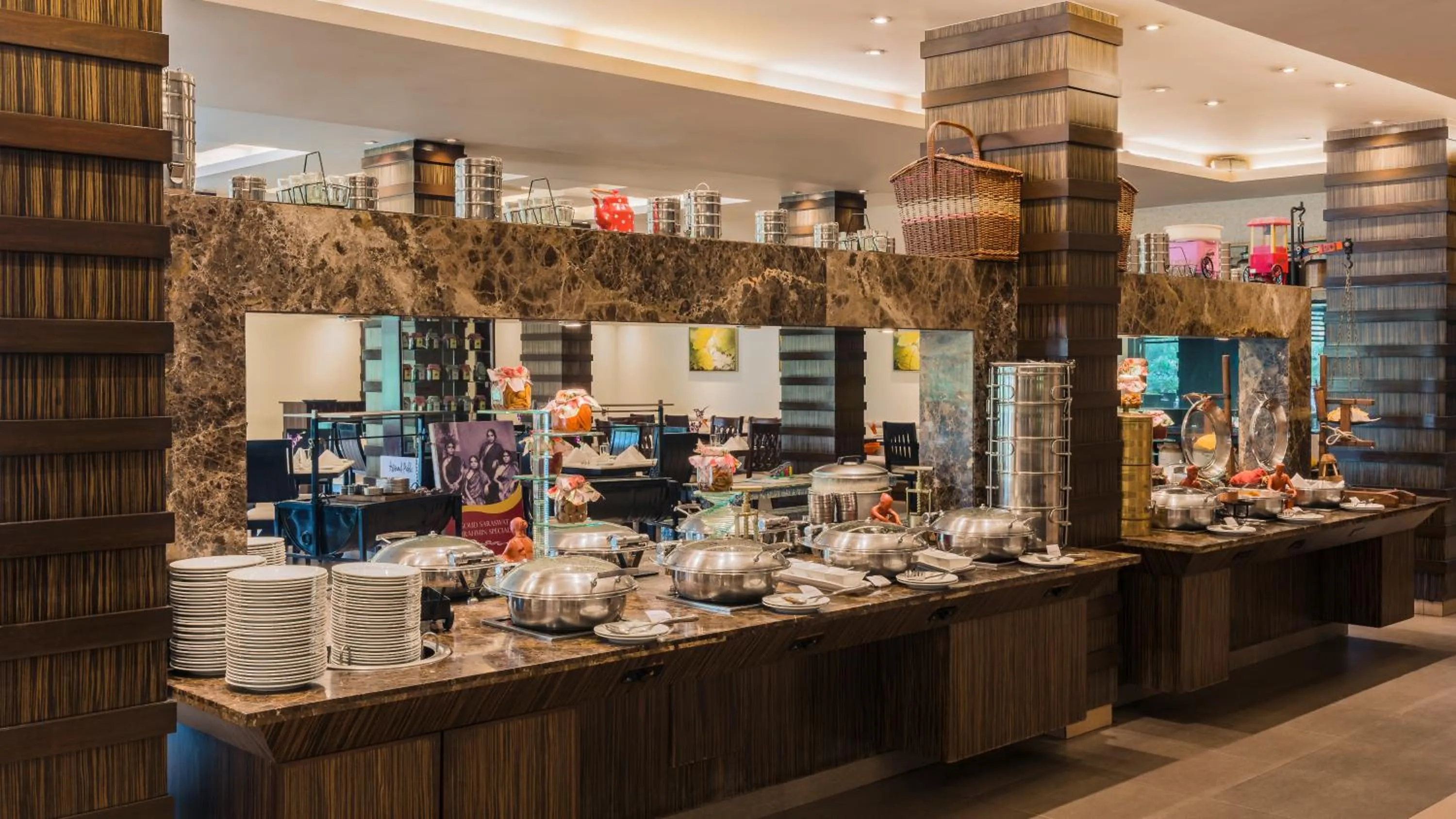 Breakfast in Radisson Blu Resort, Goa