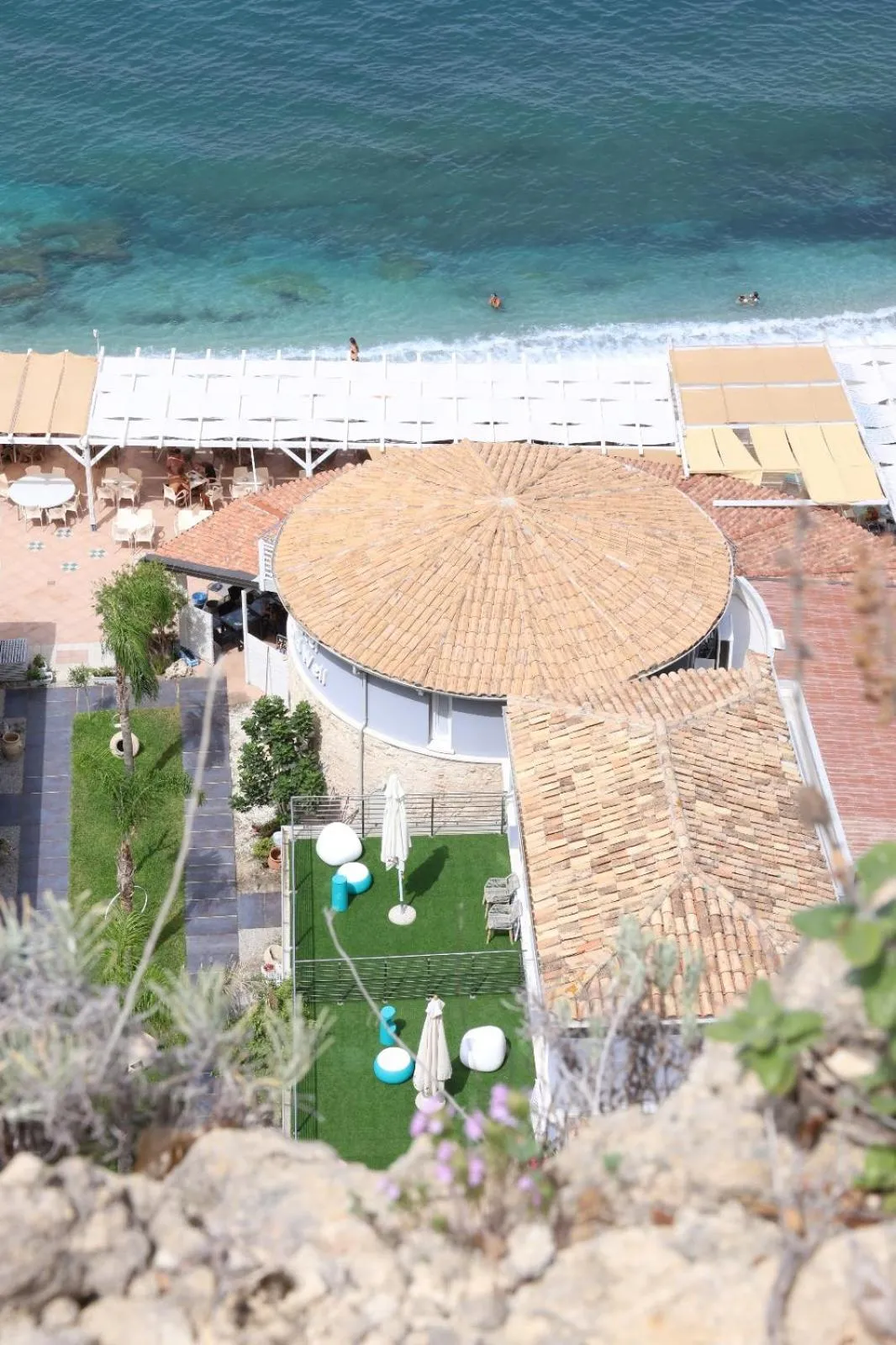 Sea view in Oldwell Hotel