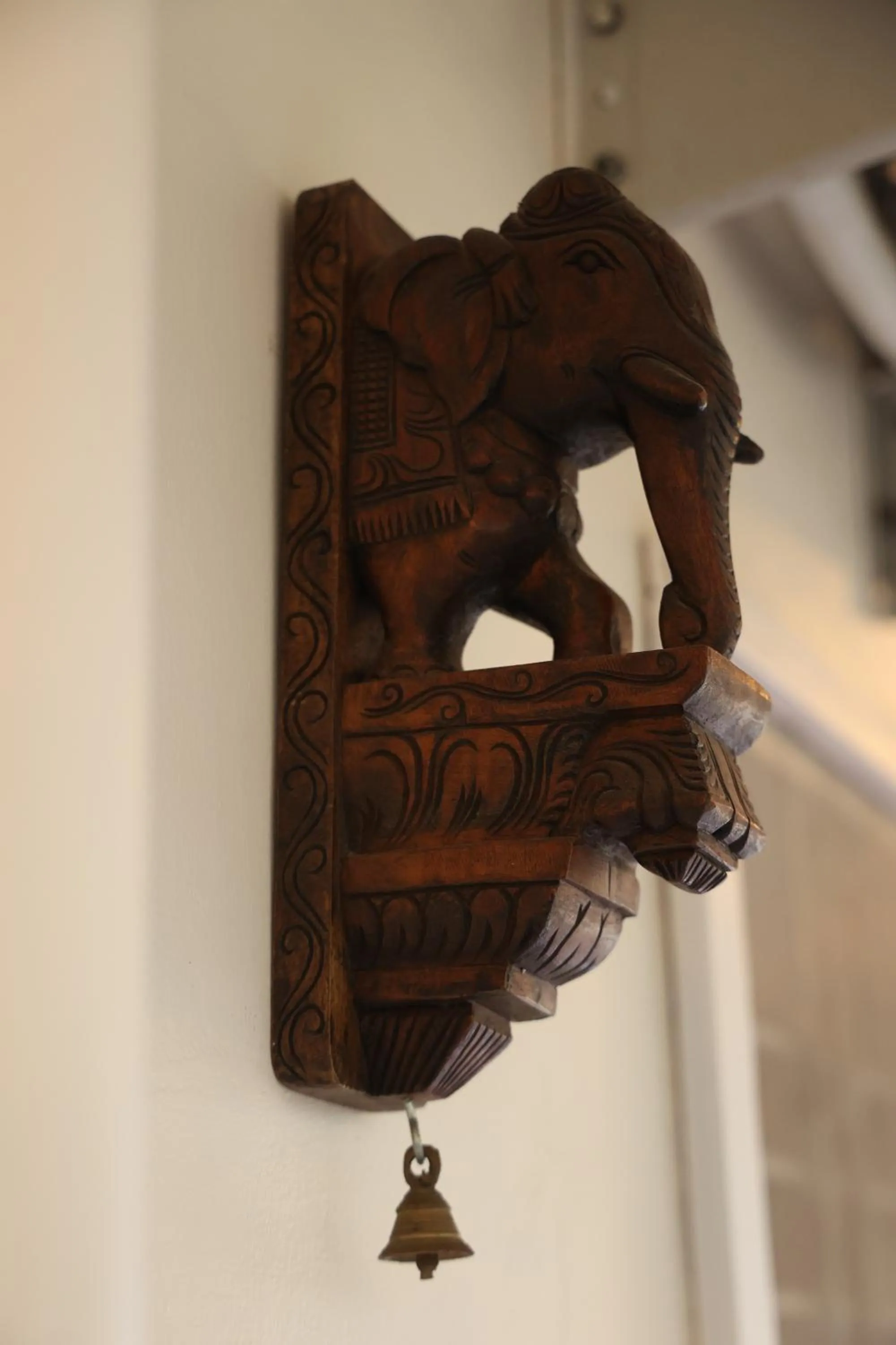 Decorative detail in Dwaraka Guest House