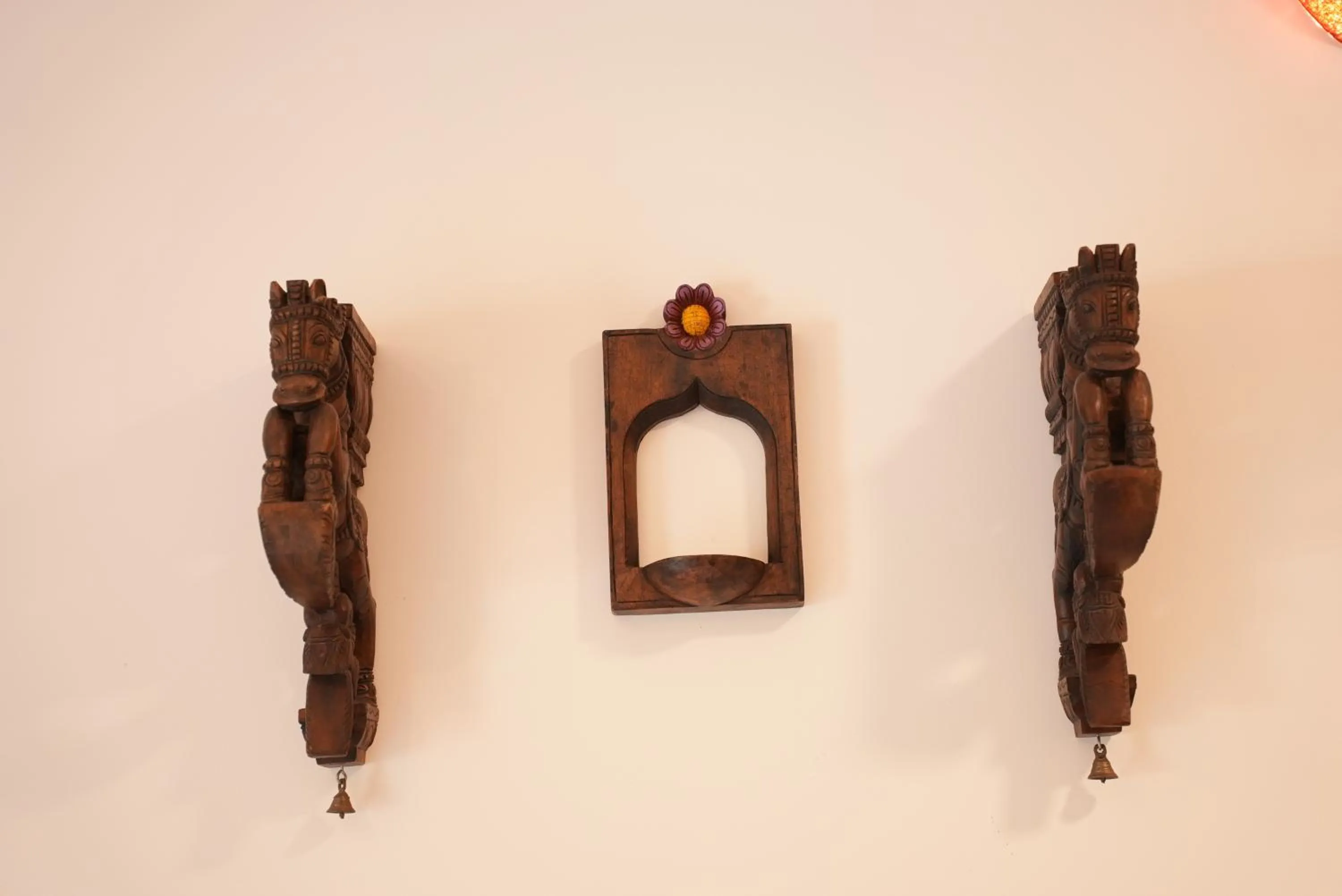 Decorative detail in Dwaraka Guest House