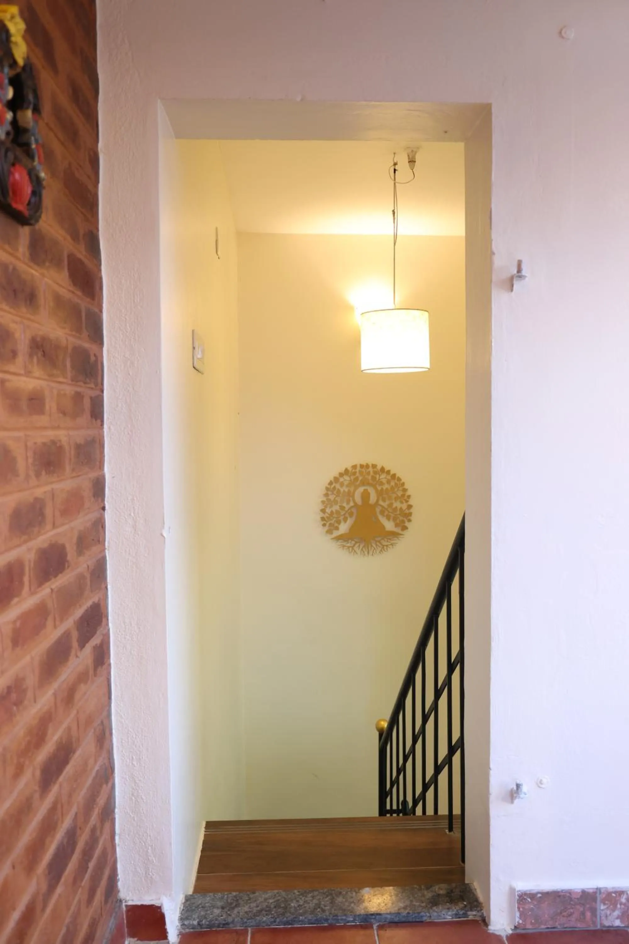 Decorative detail in Dwaraka Guest House