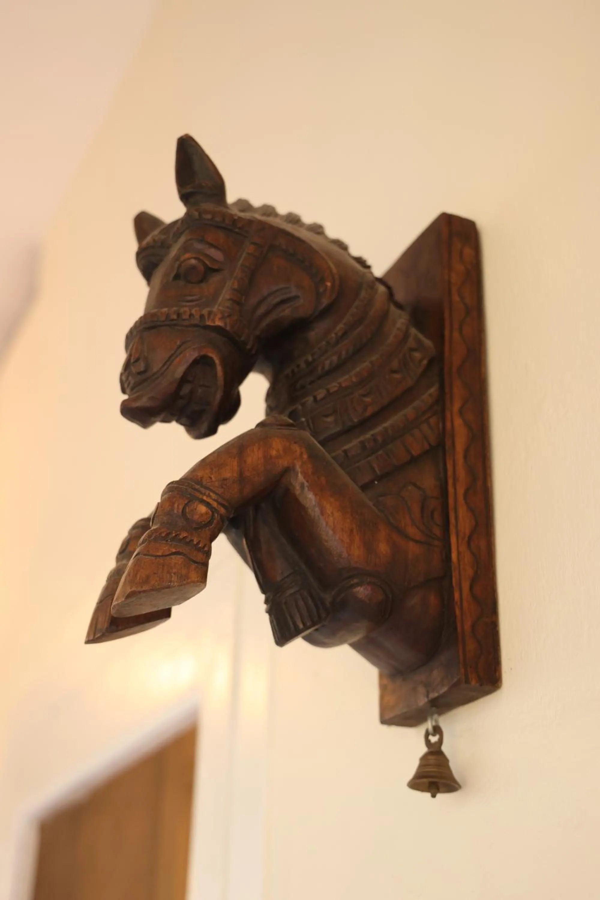 Decorative detail in Dwaraka Guest House