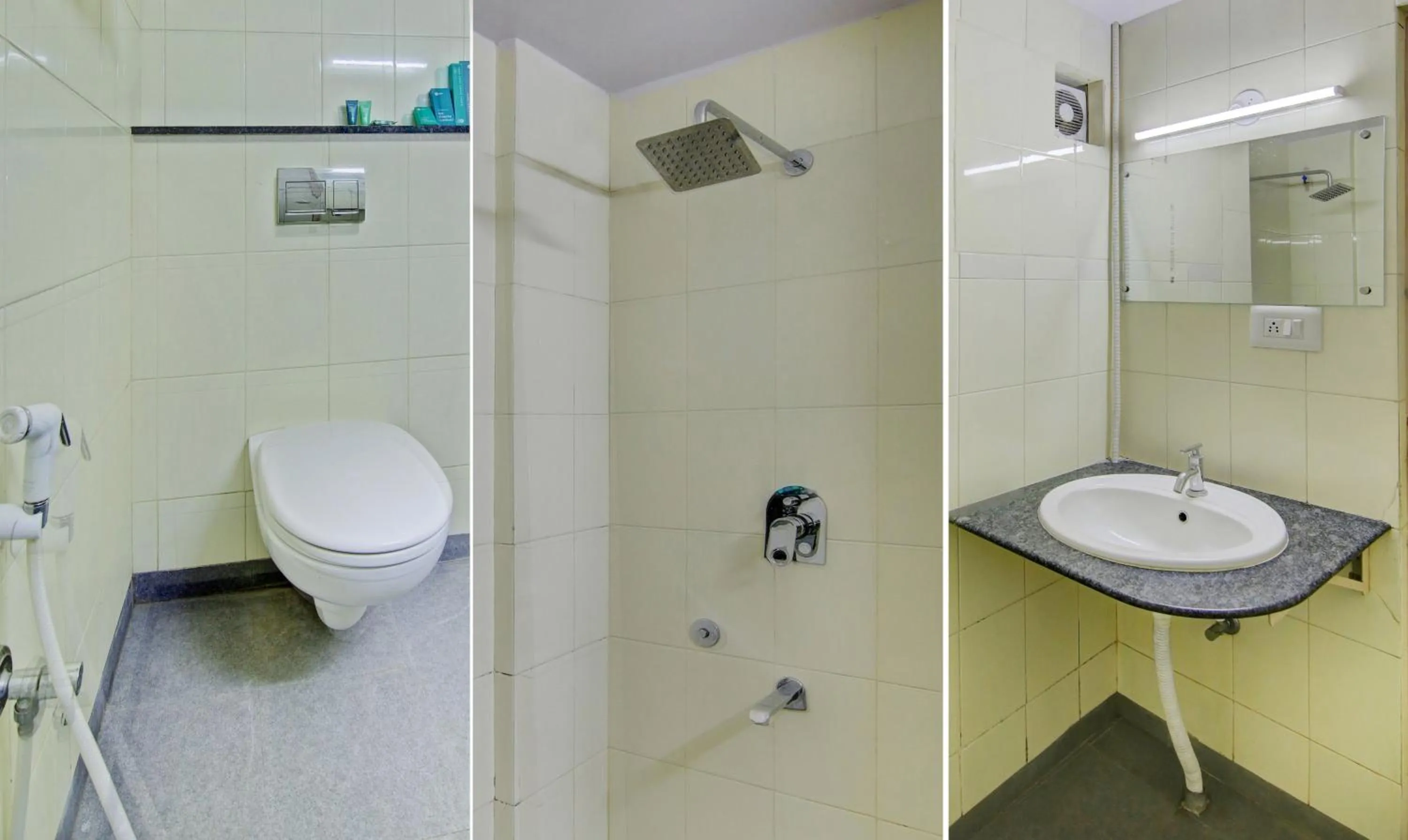 Bathroom in Itsy Hotels KES Residency, 10 Min From KSR Bengaluru City Junction