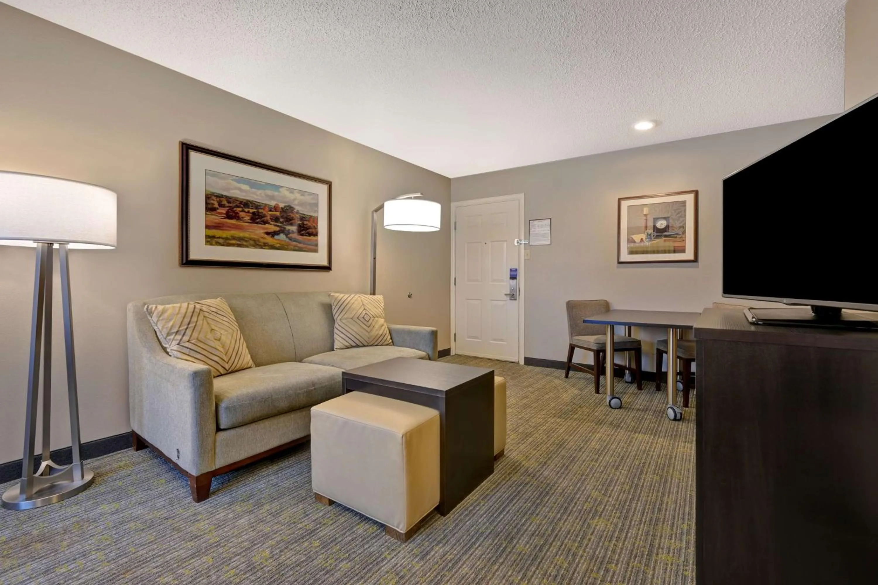 Living room in Homewood Suites by Hilton Boulder