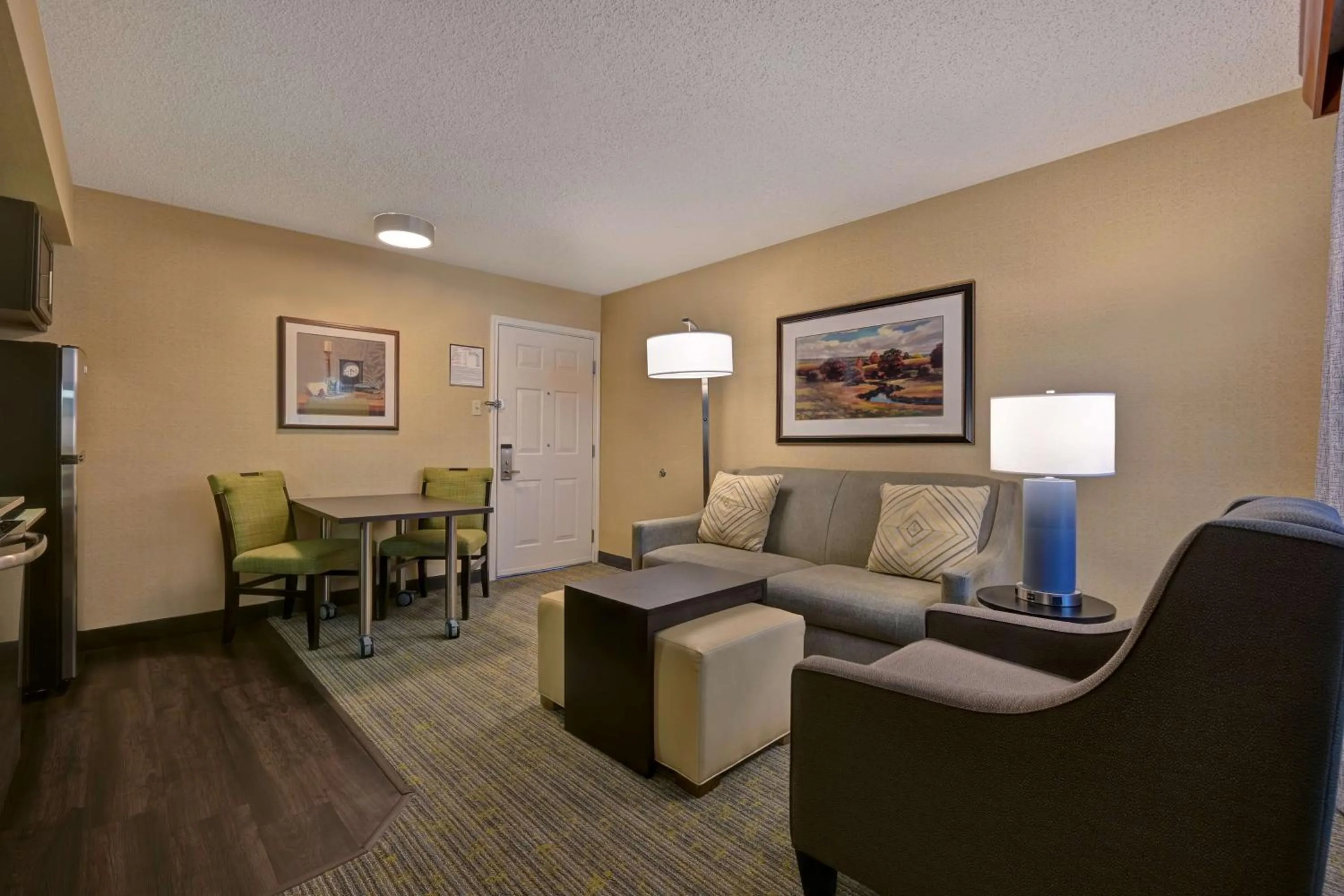 Living room in Homewood Suites by Hilton Boulder