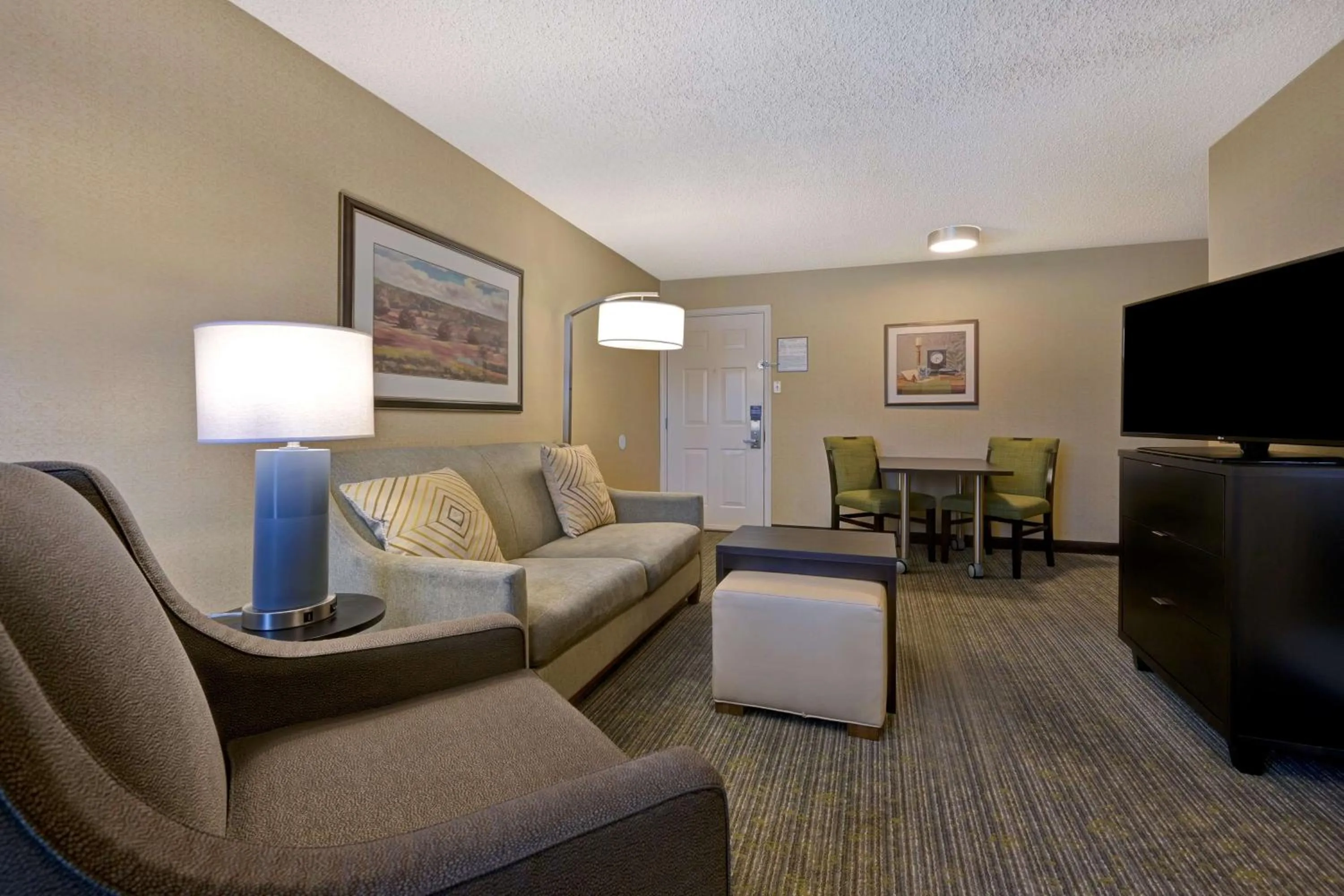 Living room in Homewood Suites by Hilton Boulder