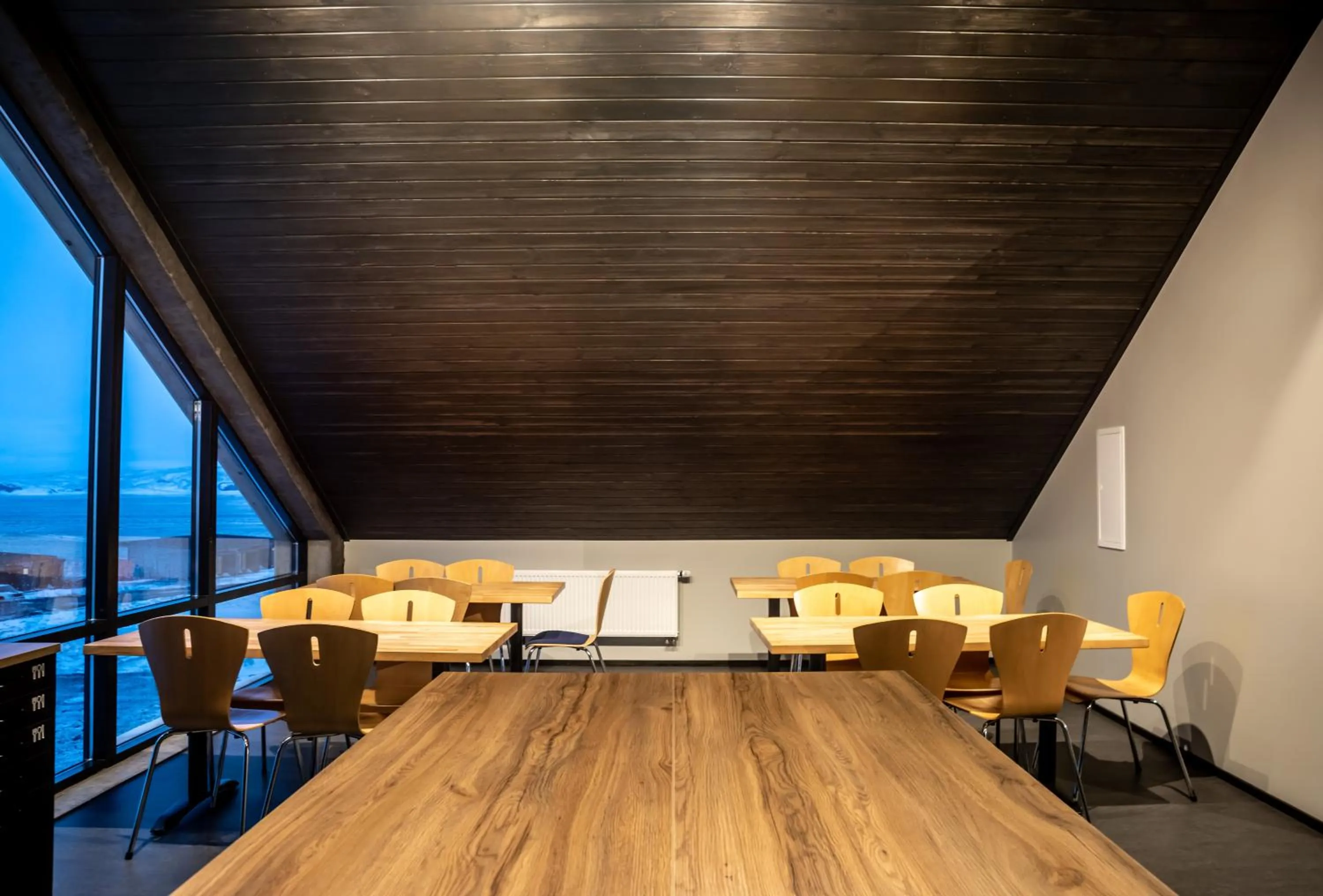 Dining area in The Barn