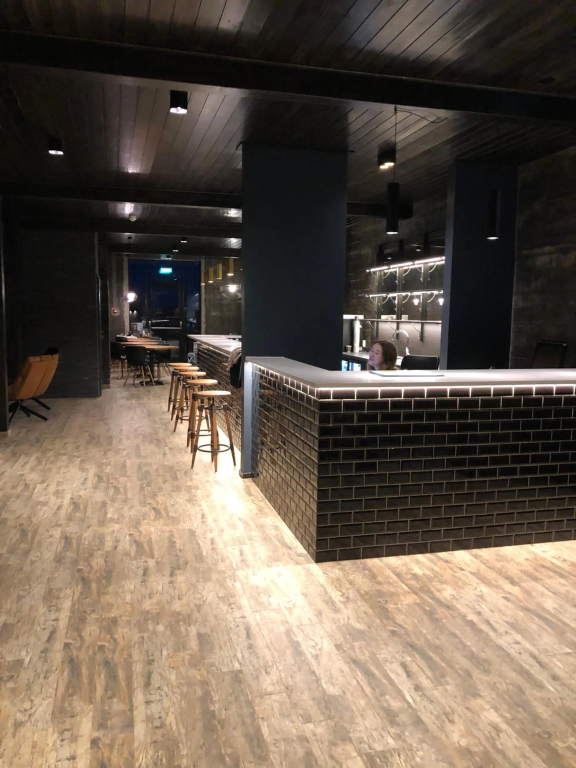 Lounge or bar in The Barn