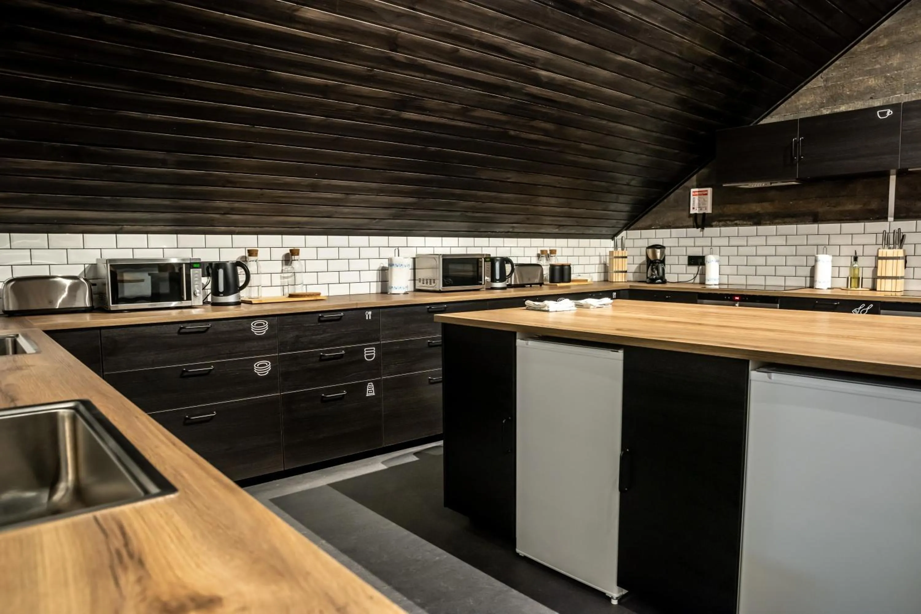 Kitchen or kitchenette in The Barn