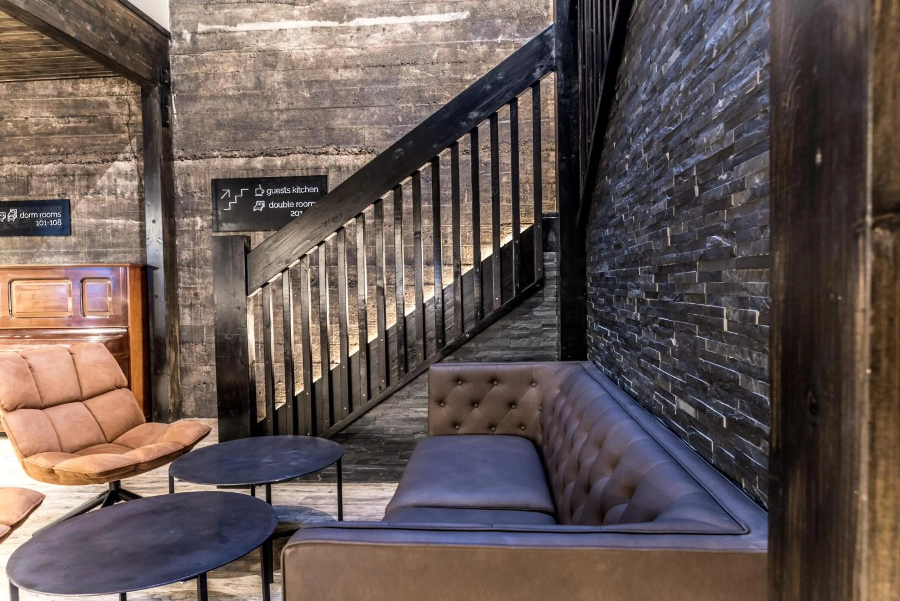 Seating area in The Barn