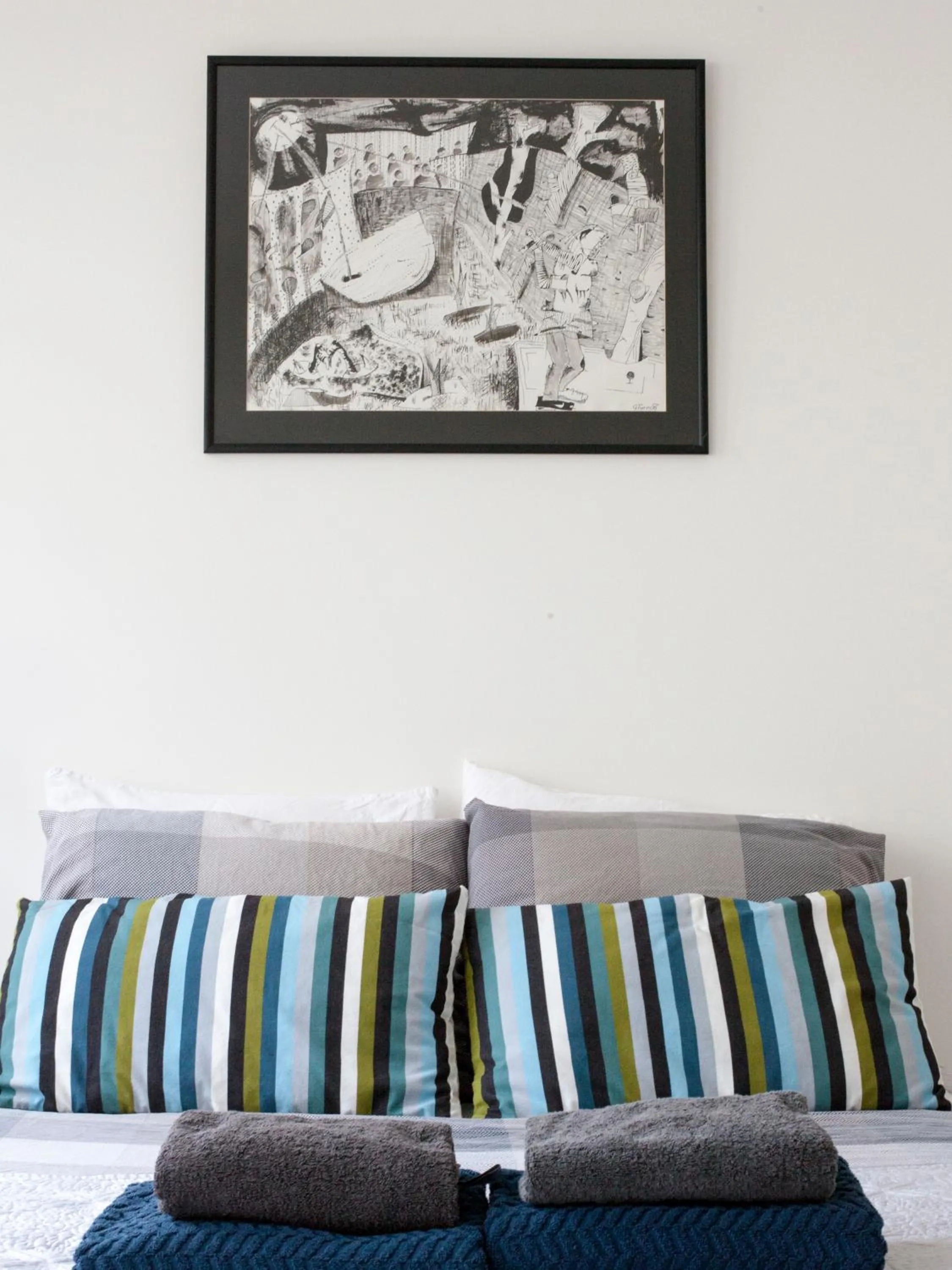 Bed in Kuwadro Guesthouse Centrum