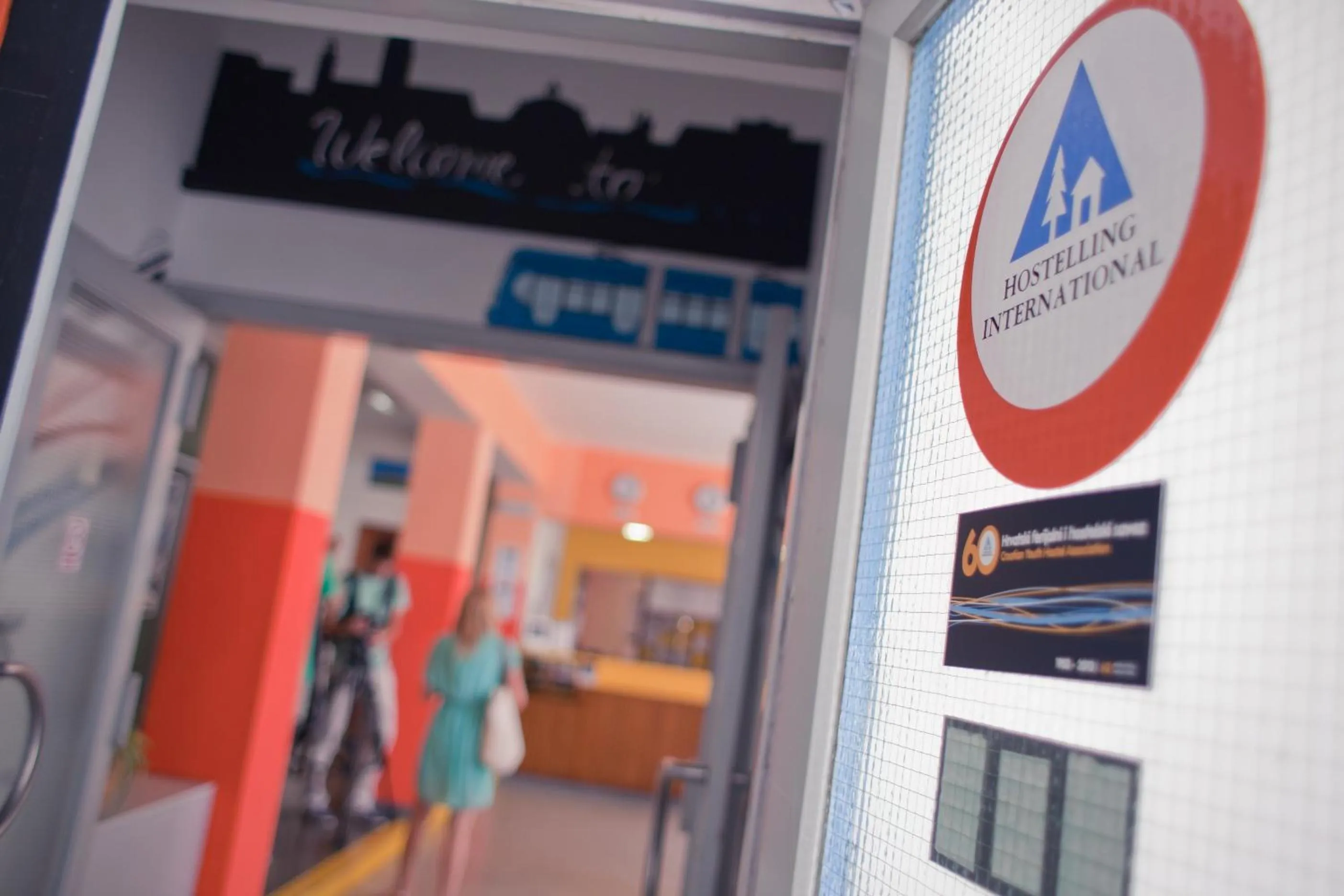 Property logo or sign in HI Hostel Zagreb