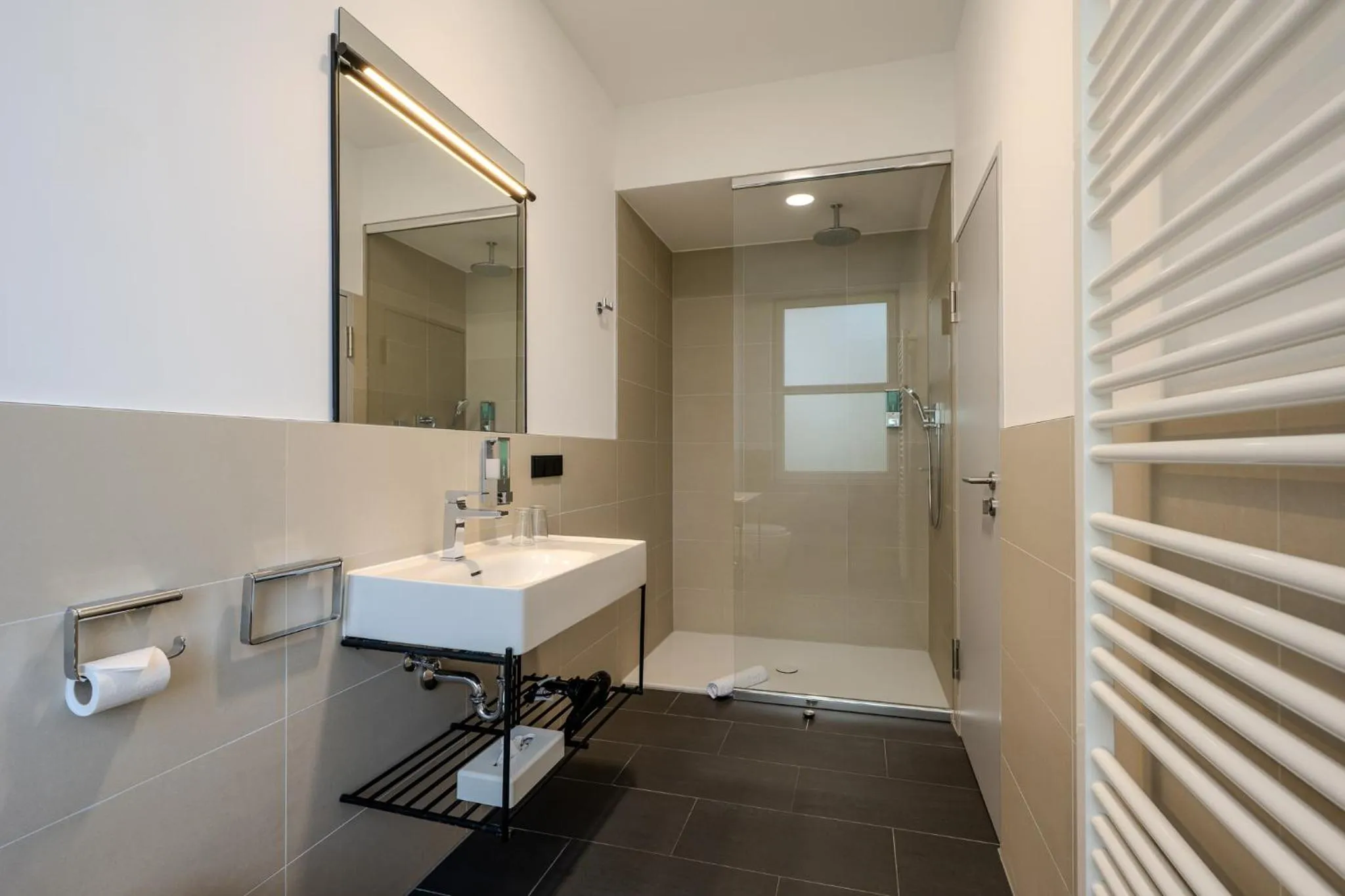 Bathroom in mk hotel berlin