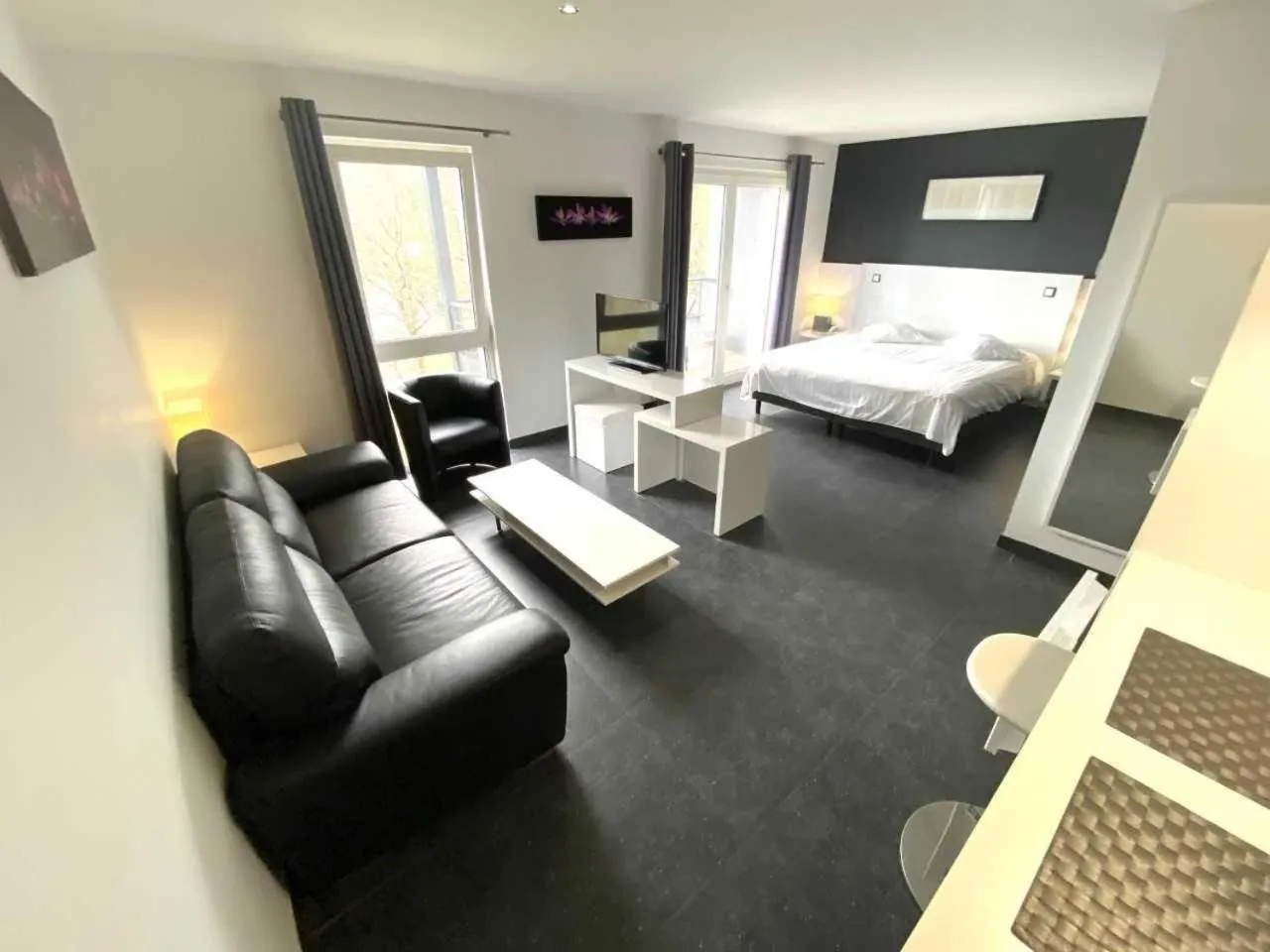 Bed in Hotel Bô Rivage