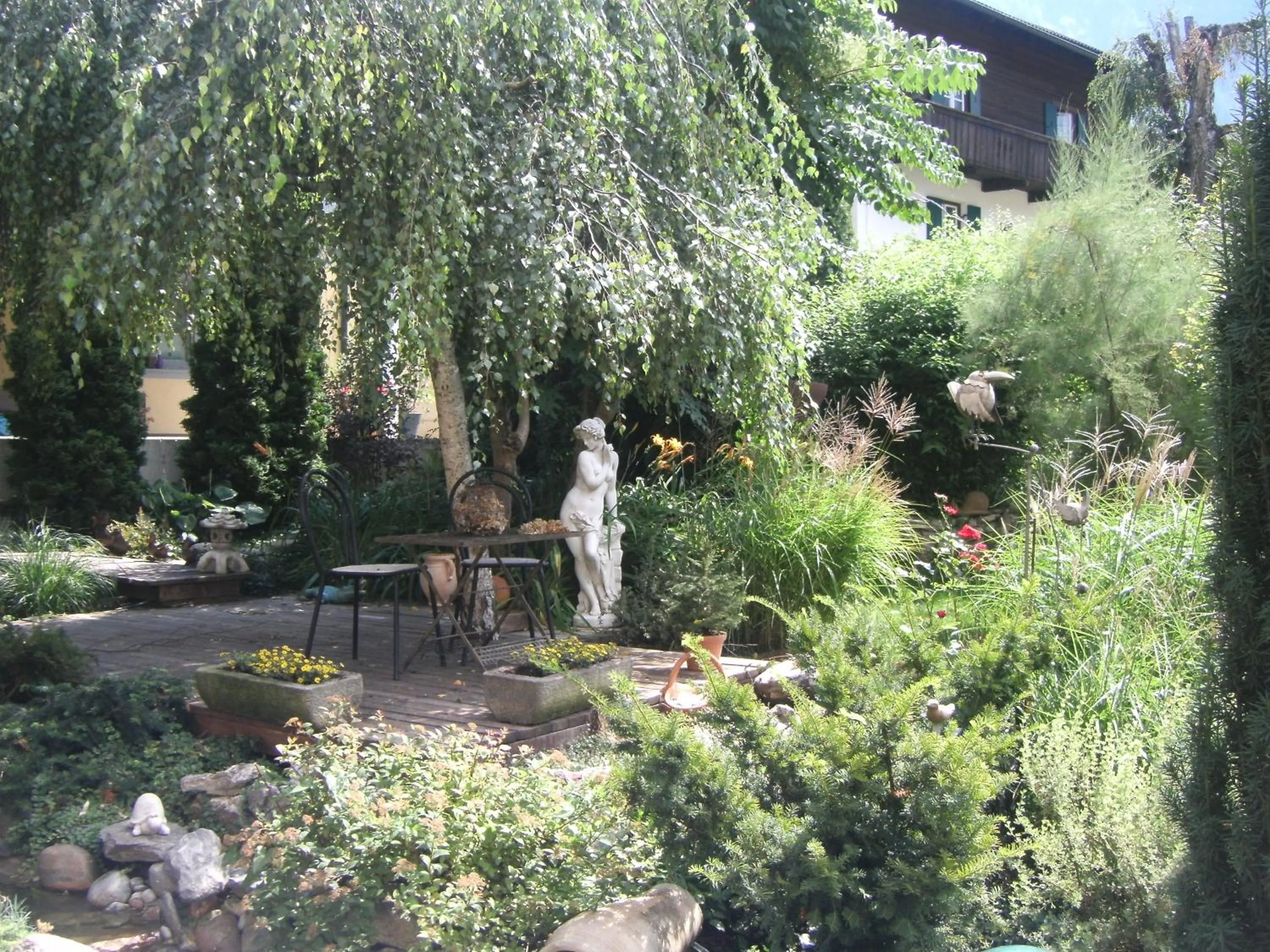 Garden in Pension Garni Gerhard