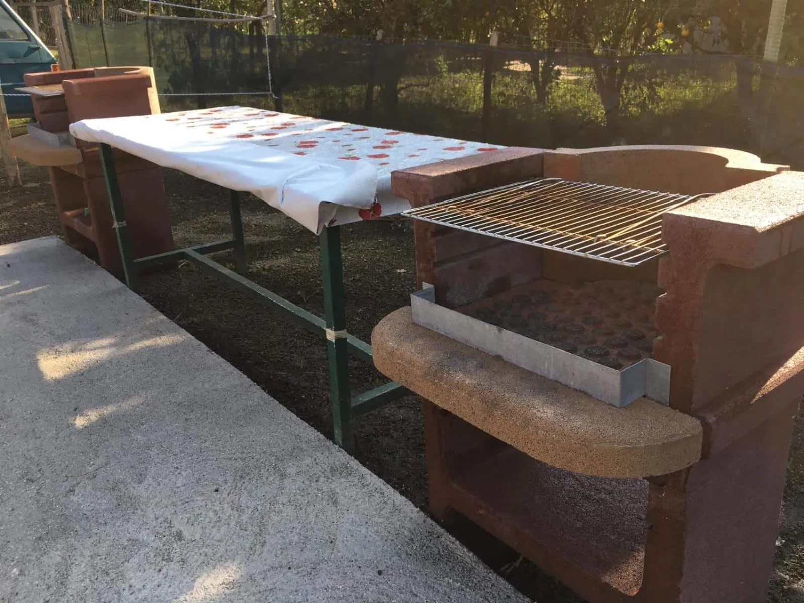 BBQ facilities in B & B Evergreen