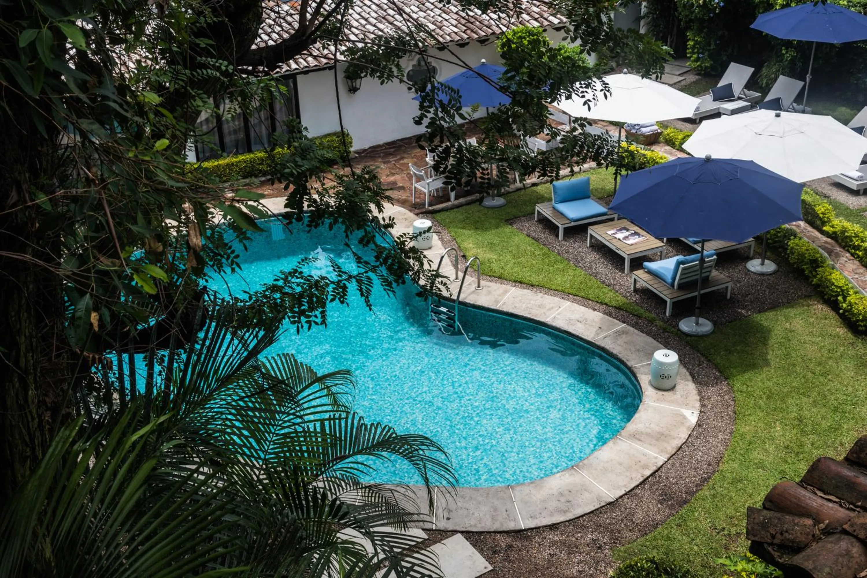 Pool view in Las Casas B&B Boutique Hotel, Spa & Restaurante Cuernavaca
