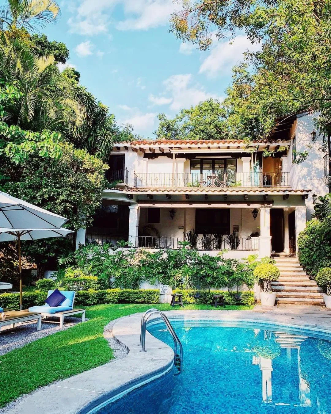 Swimming pool in Las Casas B&B Boutique Hotel, Spa & Restaurante Cuernavaca