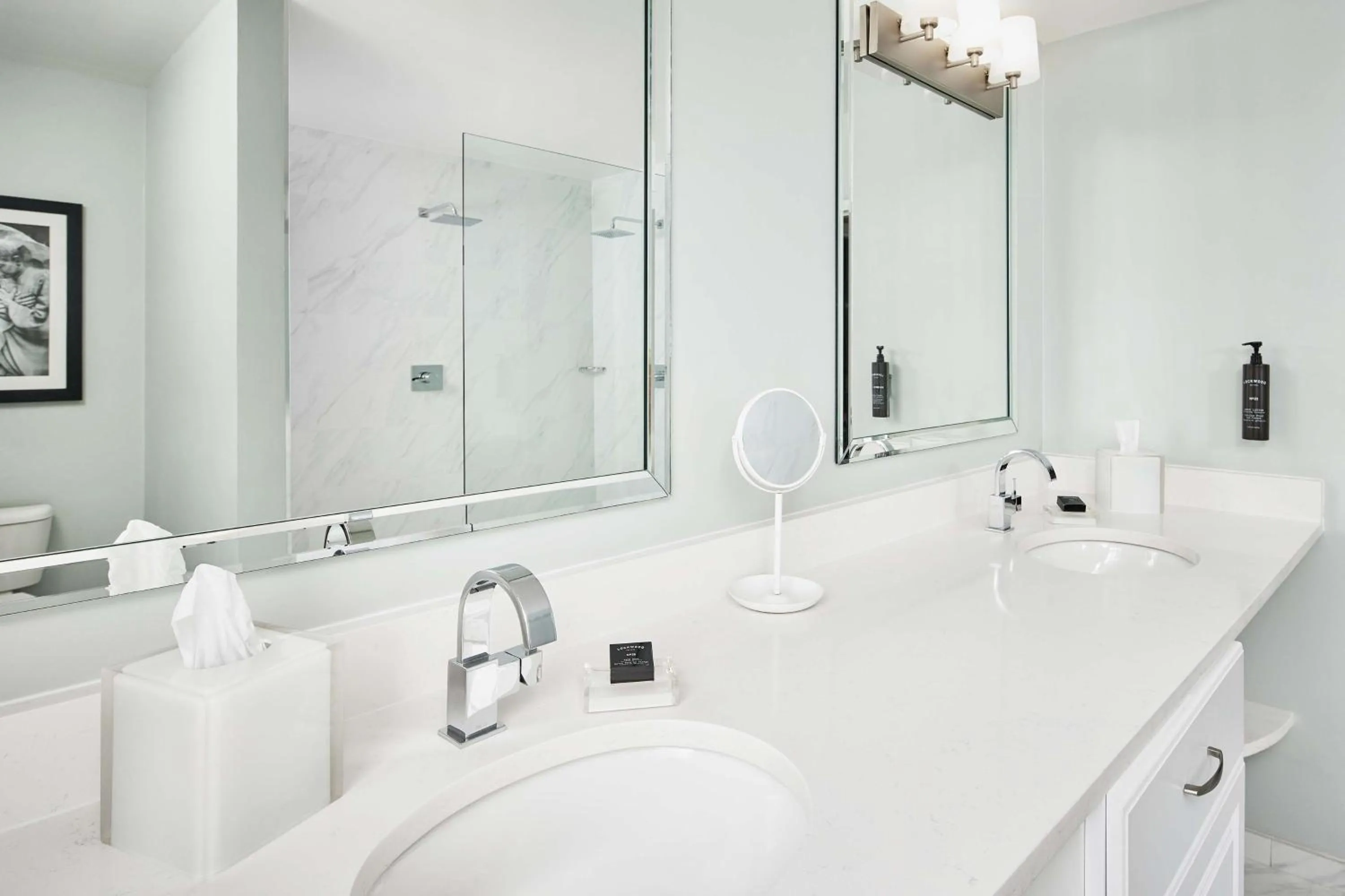 Bathroom in Redmont Hotel Birmingham - Curio Collection by Hilton