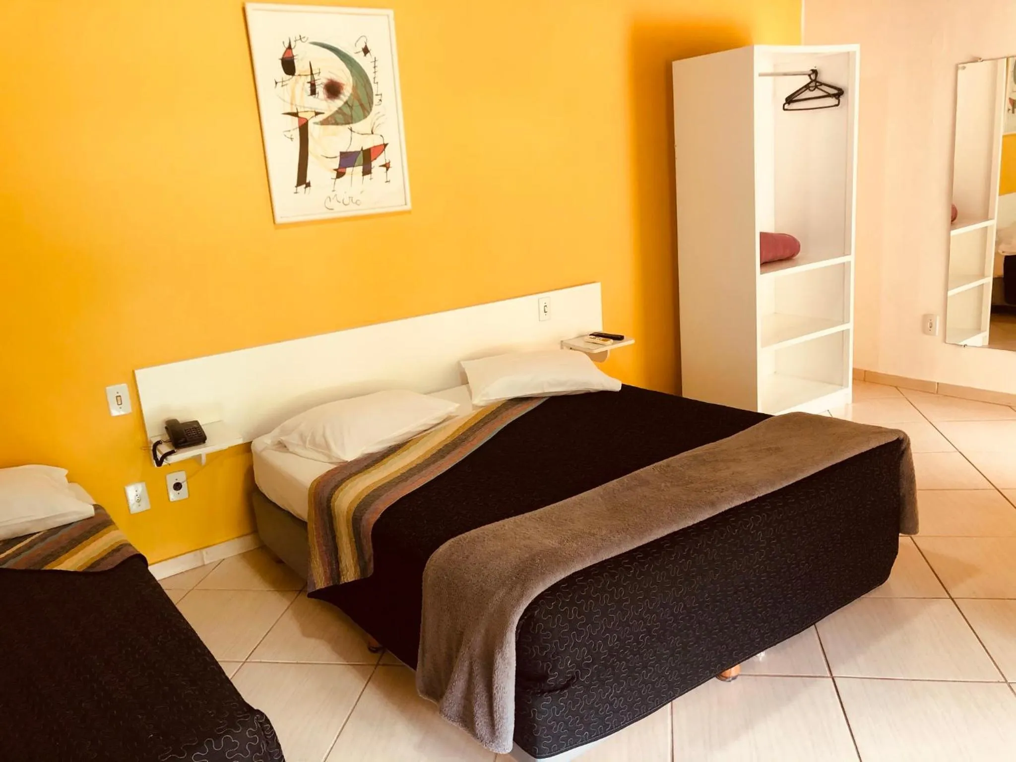 Bed in Pousada Suarez