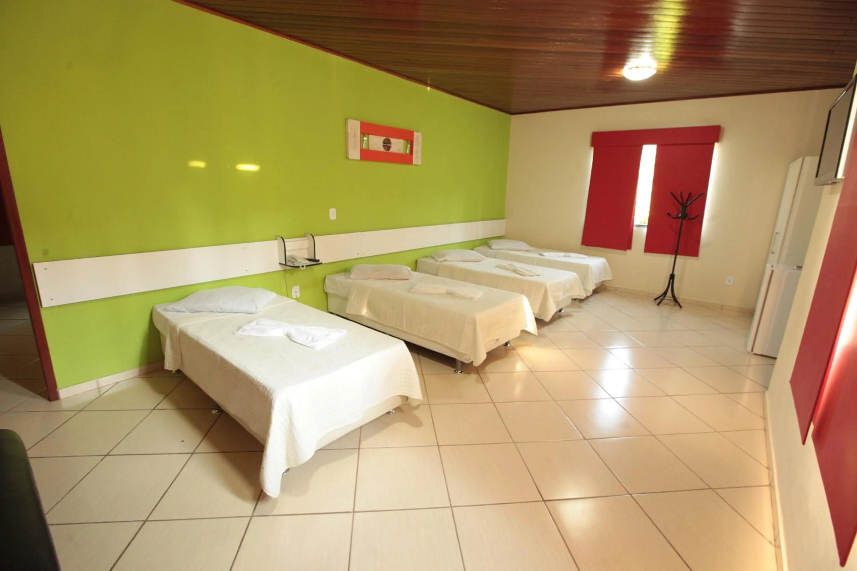 Bed in Pousada Suarez