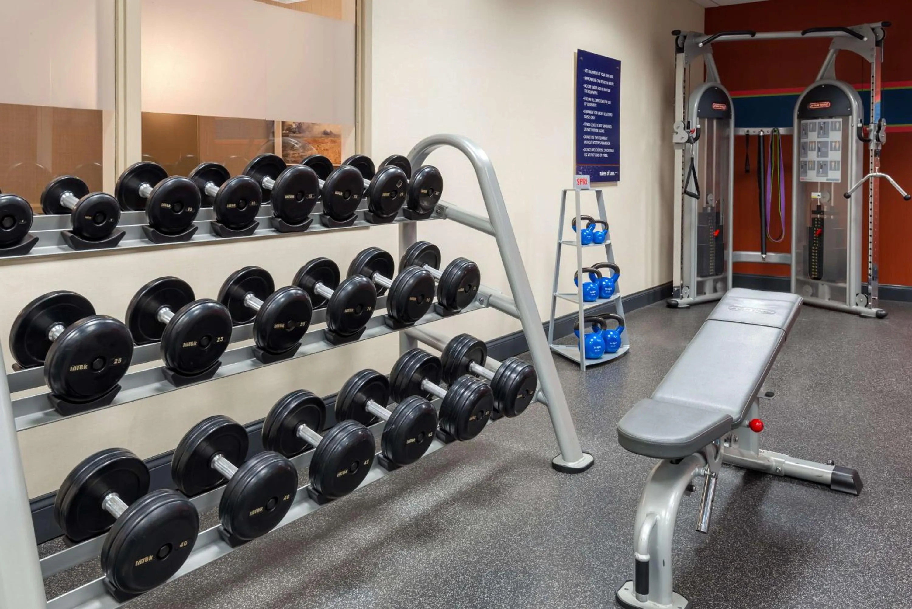 Fitness centre/facilities in Hampton Inn & Suites Buffalo/Downtown