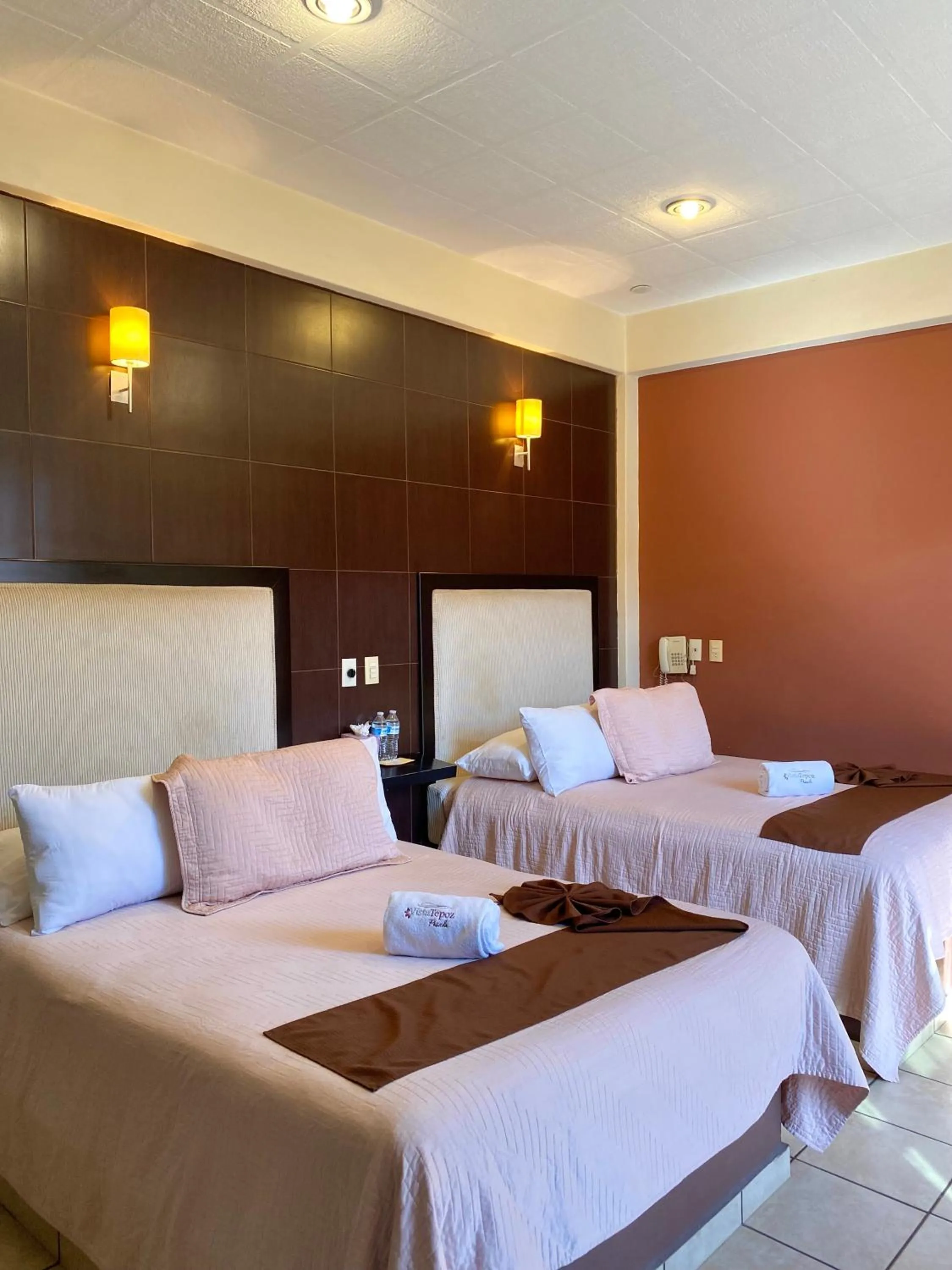 Bed in Posada Vista Tepoz