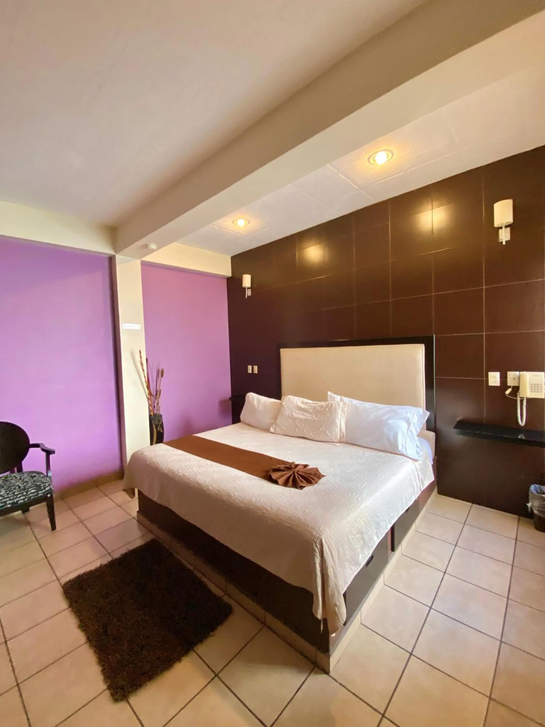 Bed in Posada Vista Tepoz