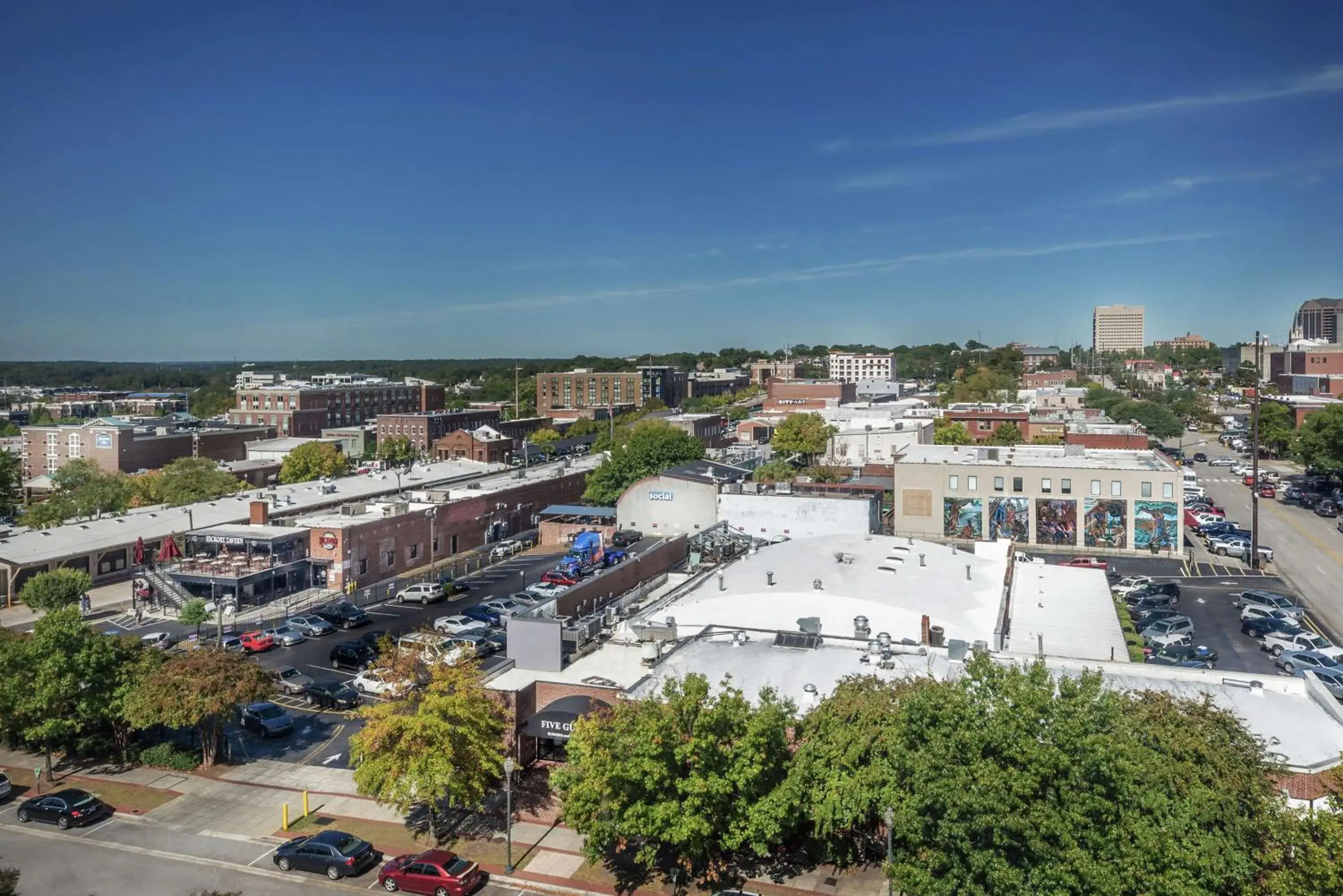 King Room with City View in Hilton Columbia Center King Room with City View in Hilton Columbia Center