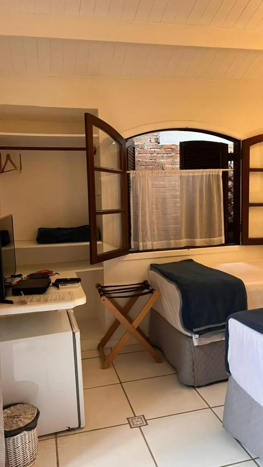 Triple Room in Pousada Canto do Camburi